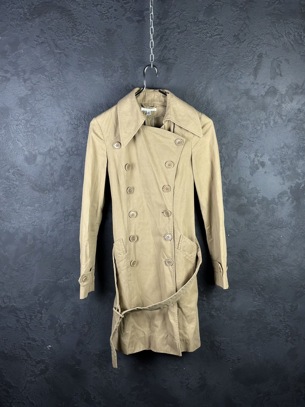 Helmut Lang Vintage Helmut Lang Trench Coat Size 38 Size XS / US 0-2 / IT 36-38 - 3 Thumbnail