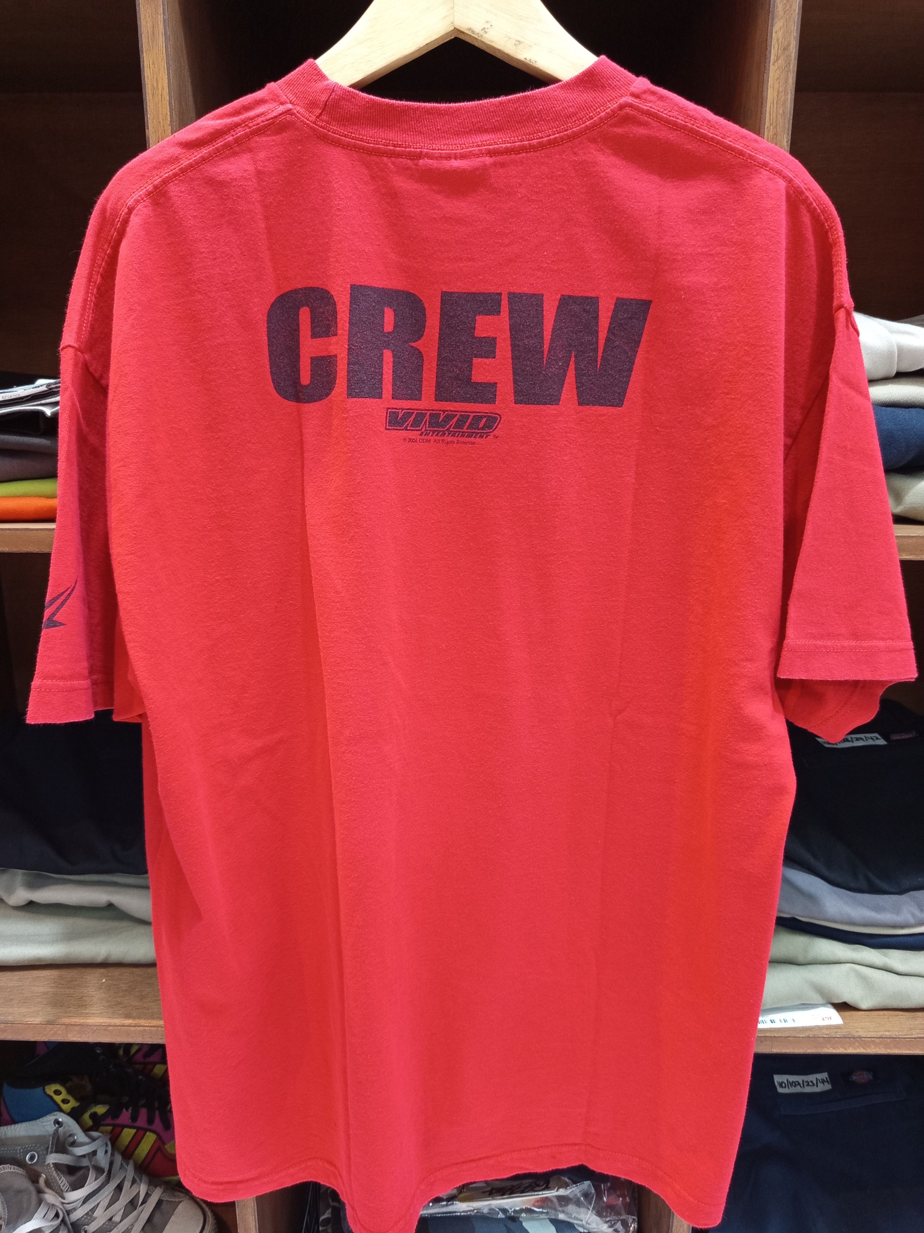 Seditionaries Vivid Entertainment 2004 Crew T Shirt Size US XL / EU 56 / 4 - 5 Thumbnail