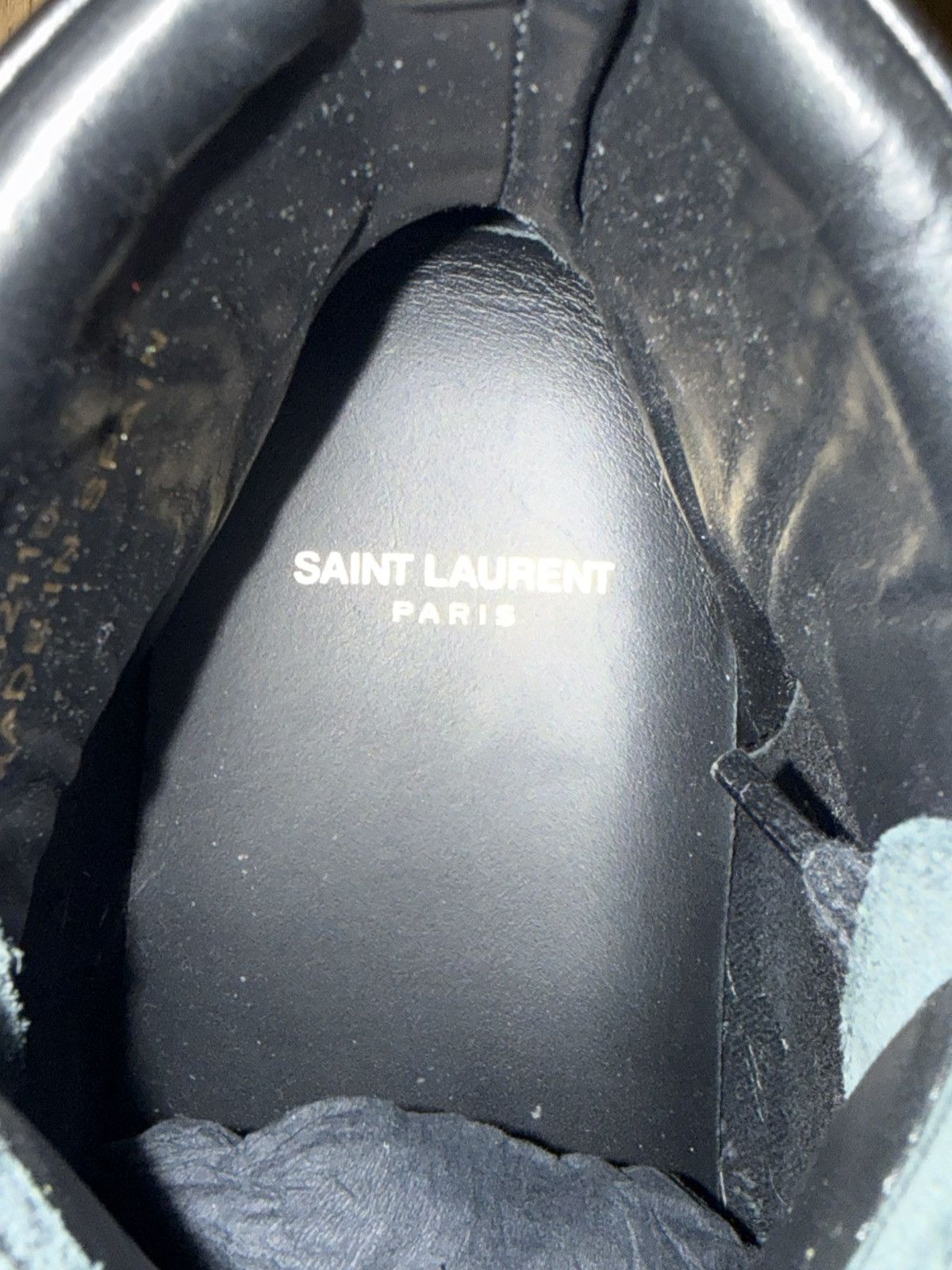 Saint Laurent Paris Saint Laurent Paris SL/06H Star Appliqué – Black/Silver Hedi Size US 8 / EU 41 - 9 Thumbnail
