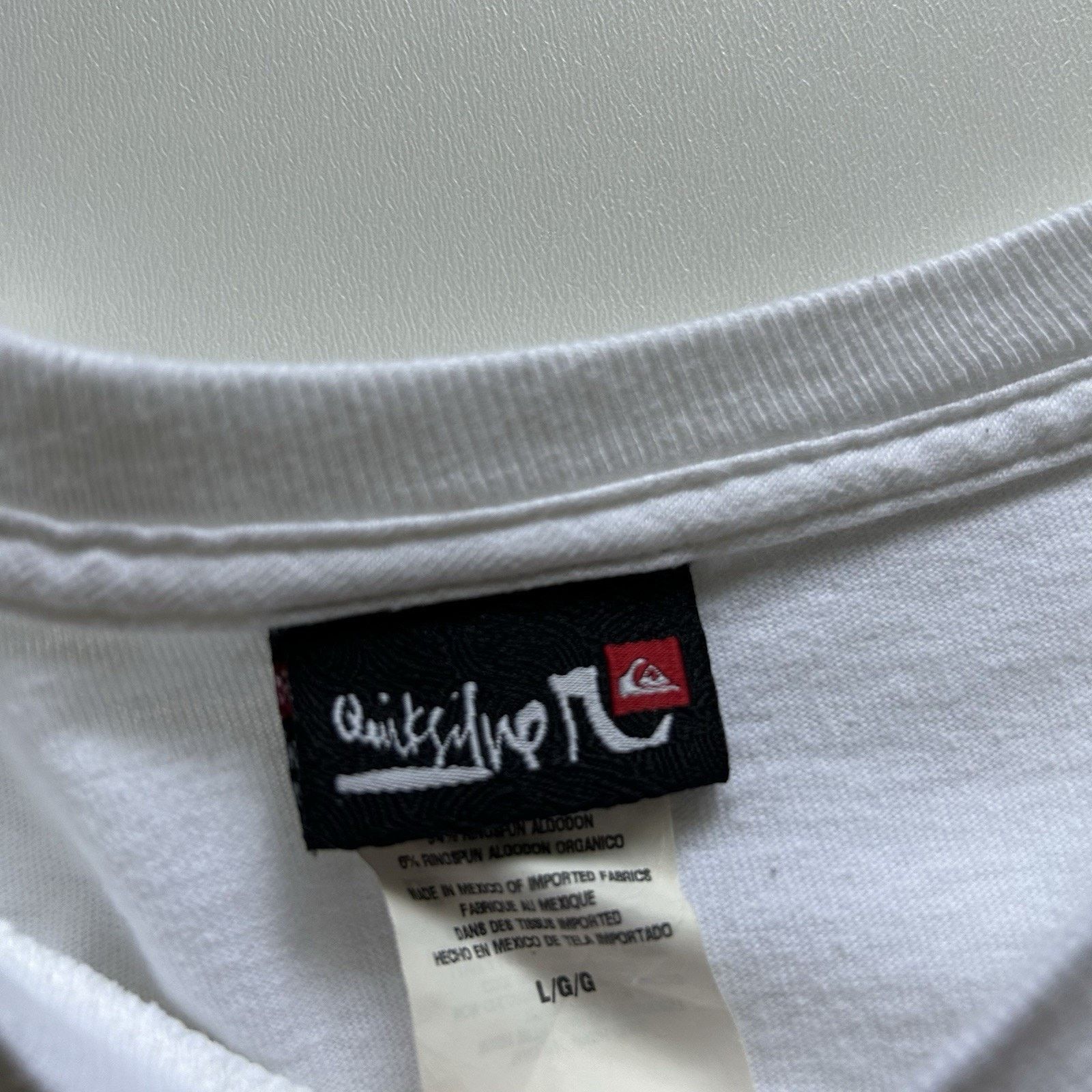 Quiksilver Vintage Y2K Quiksilver T Shirt Long Sleeve XSWhite Surf Logo Size US XS / EU 42 / 0 - 7 Thumbnail