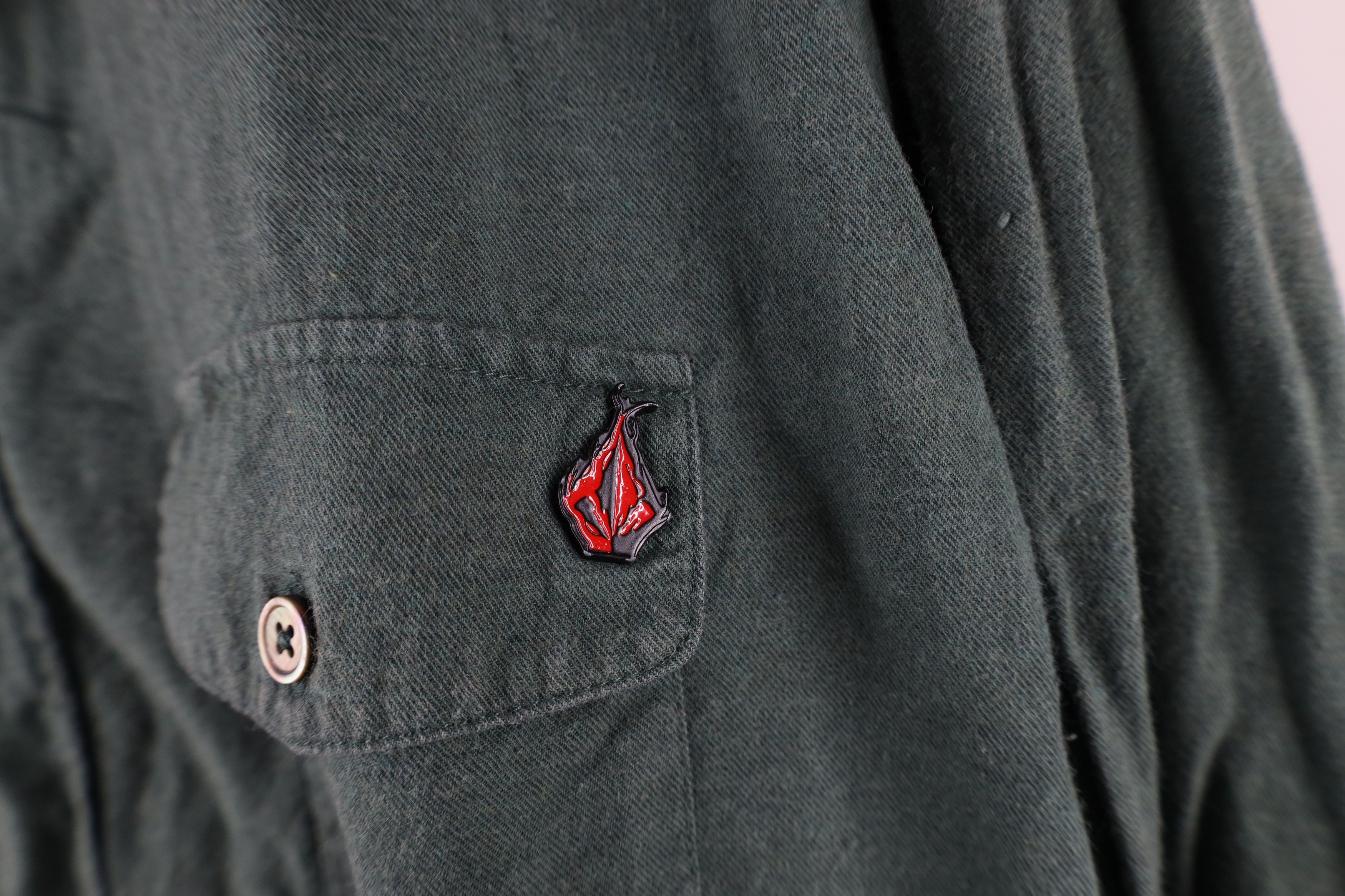 Vintage × Volcom Vintage Volcom x Dennis McNett Flannel Collared Button Shirt Size US XXL / EU 58 / 5 - 4 Thumbnail