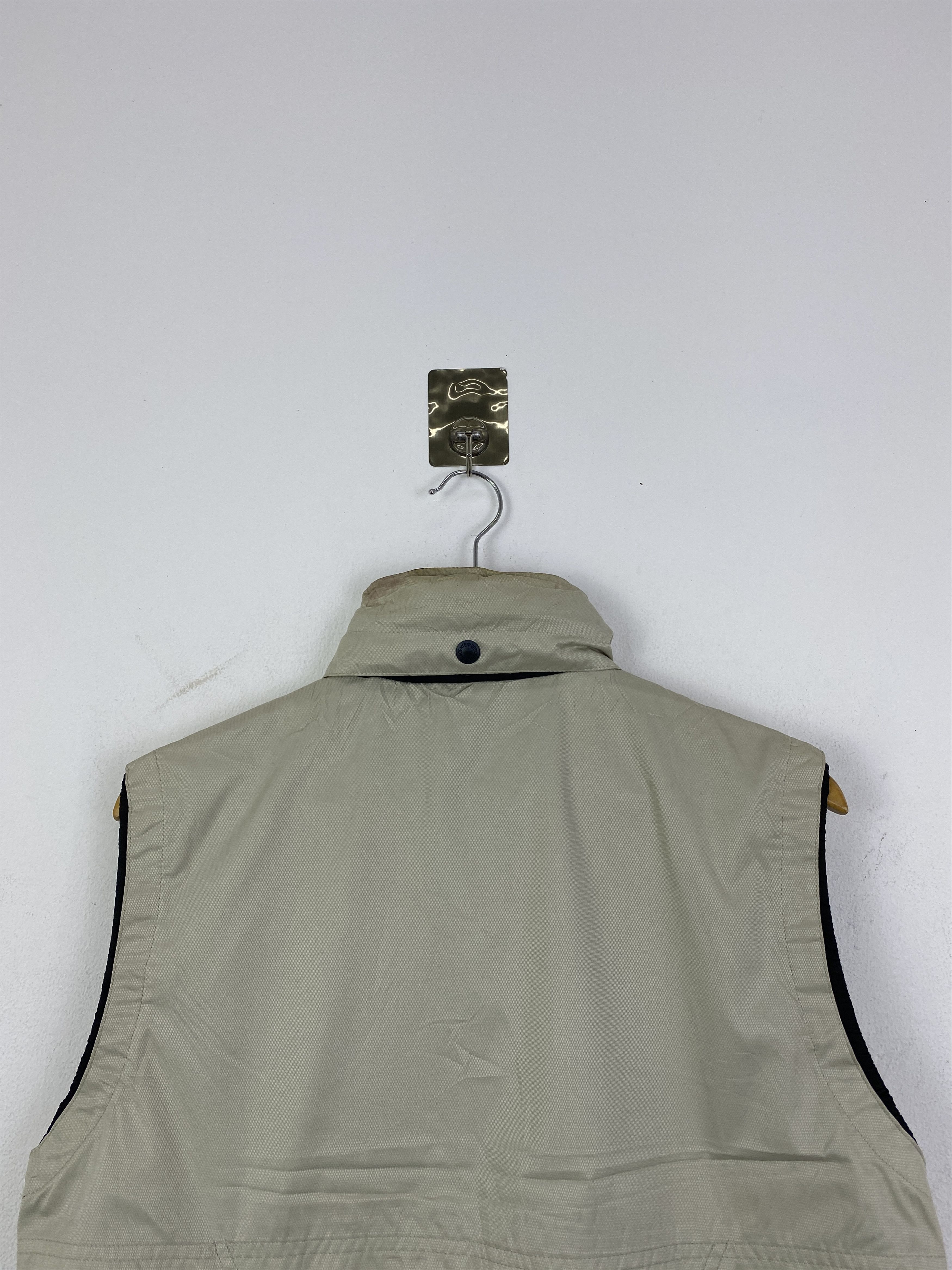 Descente Vintage Descente Golf Beige Windbreaker Vest JA0194 Size US S / EU 44-46 / 1 - 4 Thumbnail