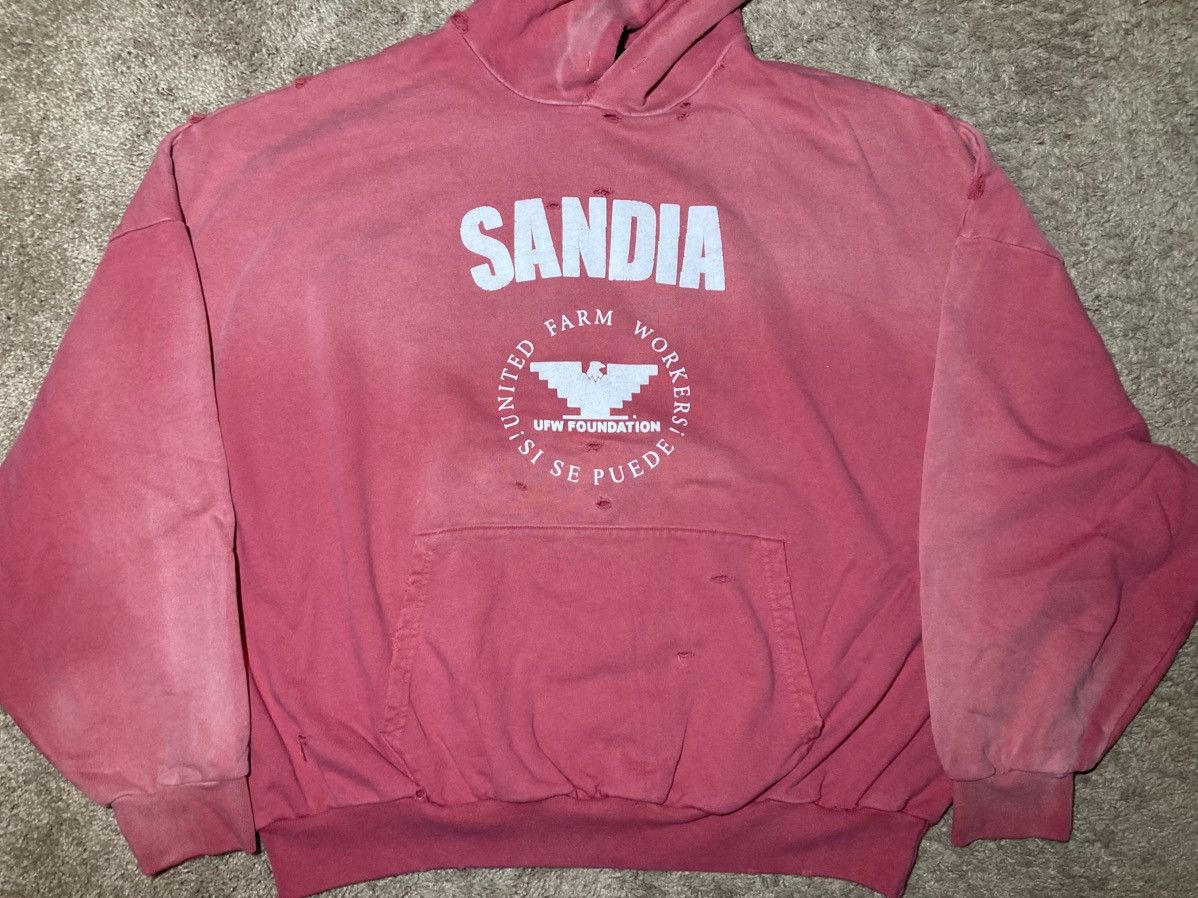 Willy Chavarria New SS25 Willy Chavarria Sandia UFW America Distressed 2025 Size US L / EU 52-54 / 3 - 1 Thumbnail