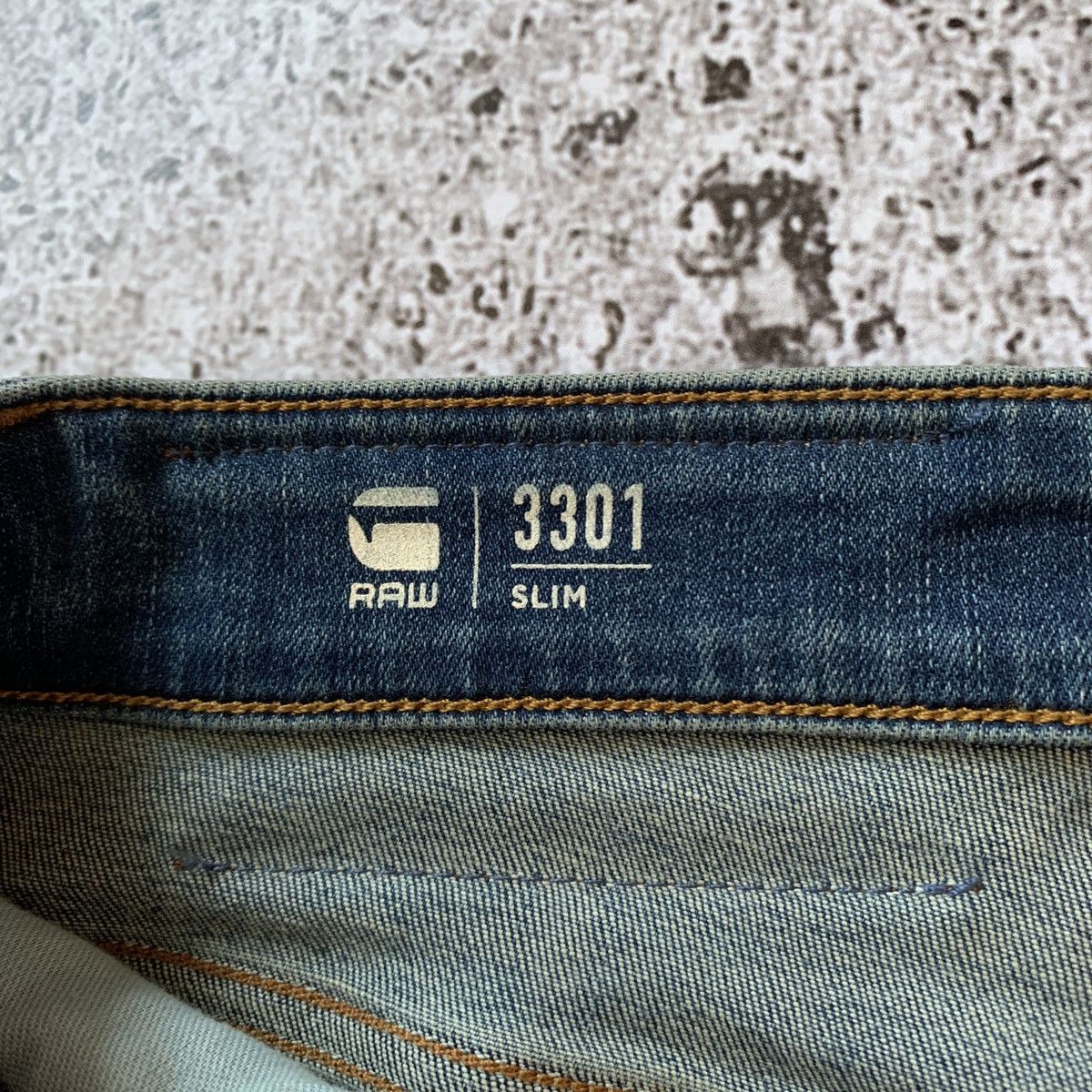 G-Star G-Star Raw Jeans 3301 Slim Y2K Drip Size US 33 - 6 Thumbnail