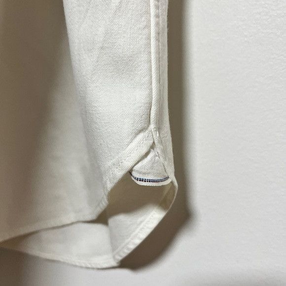 Club Monaco Club Monaco White Cotton Slim Fit Shirt - Size M Size US M / EU 48-50 / 2 - 7 Thumbnail