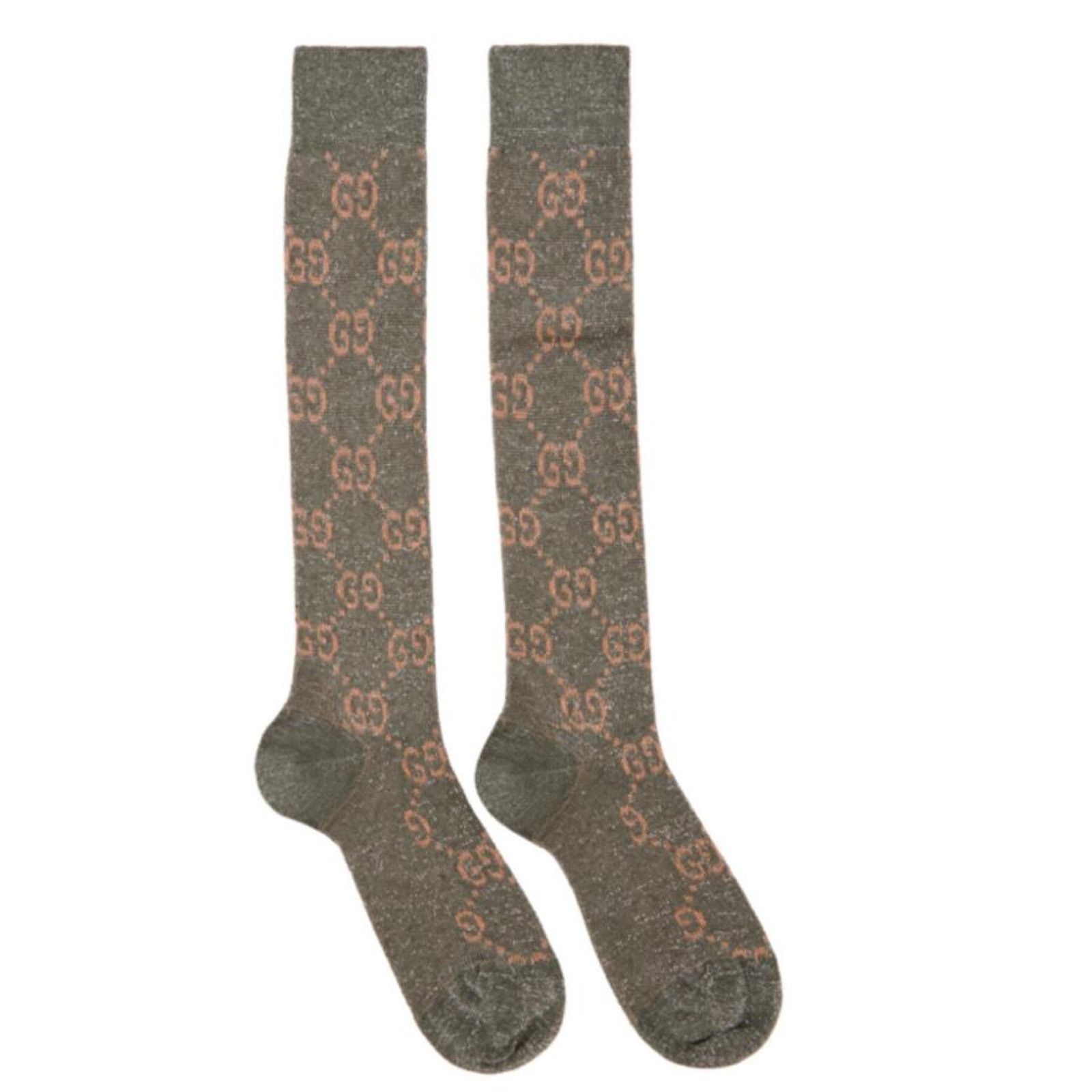 Gucci GUCCI GG logo socks S Size ONE SIZE - 1 Thumbnail