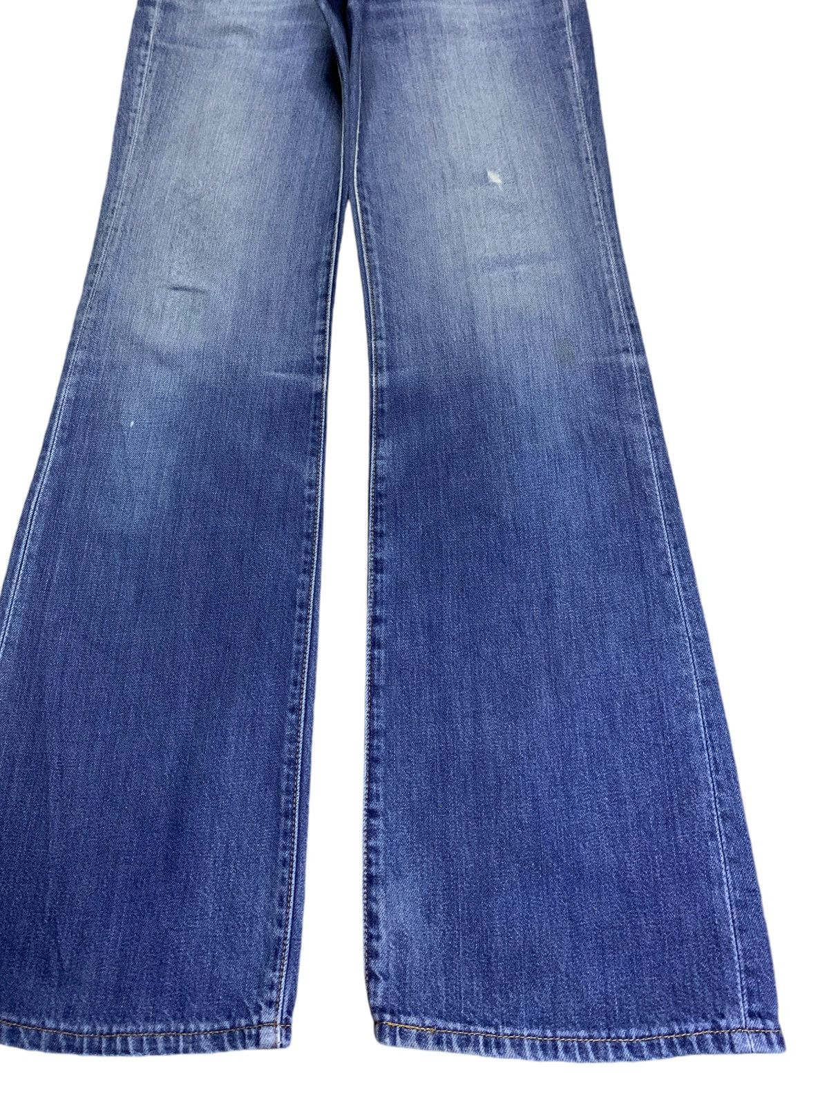 Levi's Vintage 90s Levis 517 Faded Wash Distressed Flare Jeans Size US 31 - 7 Thumbnail