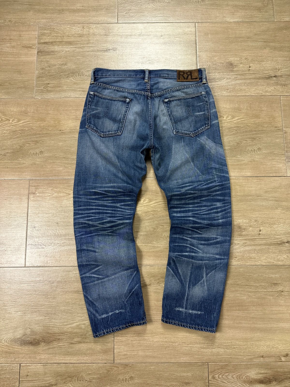 Polo Ralph Lauren × RRL Ralph Lauren × Ralph Lauren RRL Polo Ralph Lauren Boy Fit Women’s Selvedge Denim Jeans Size 29" - 17 Thumbnail