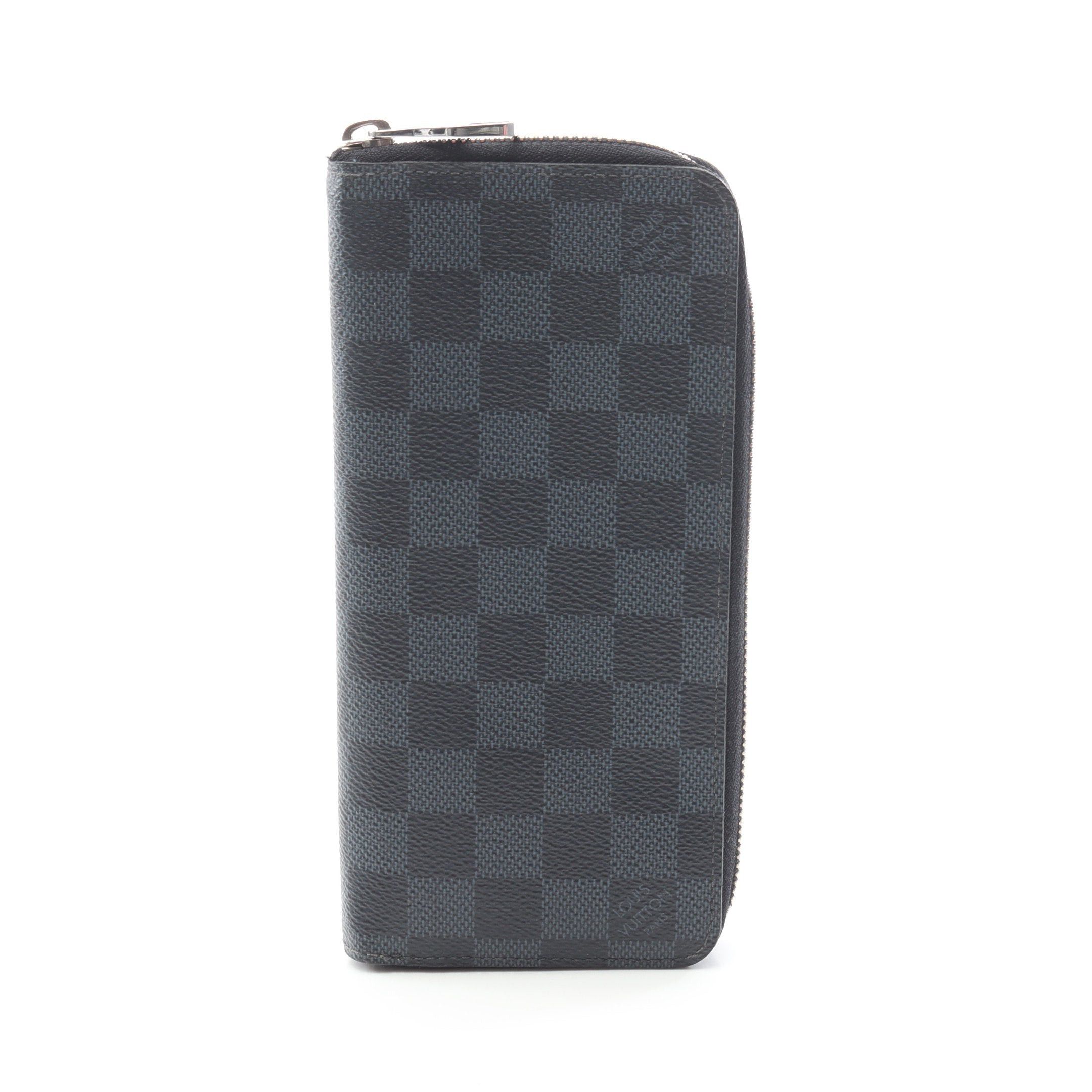 Louis Vuitton Louis Vuitton Zippy Wallet Vertical Damier Graphite Round Zipper Long Black Size ONE SIZE - 1 Thumbnail