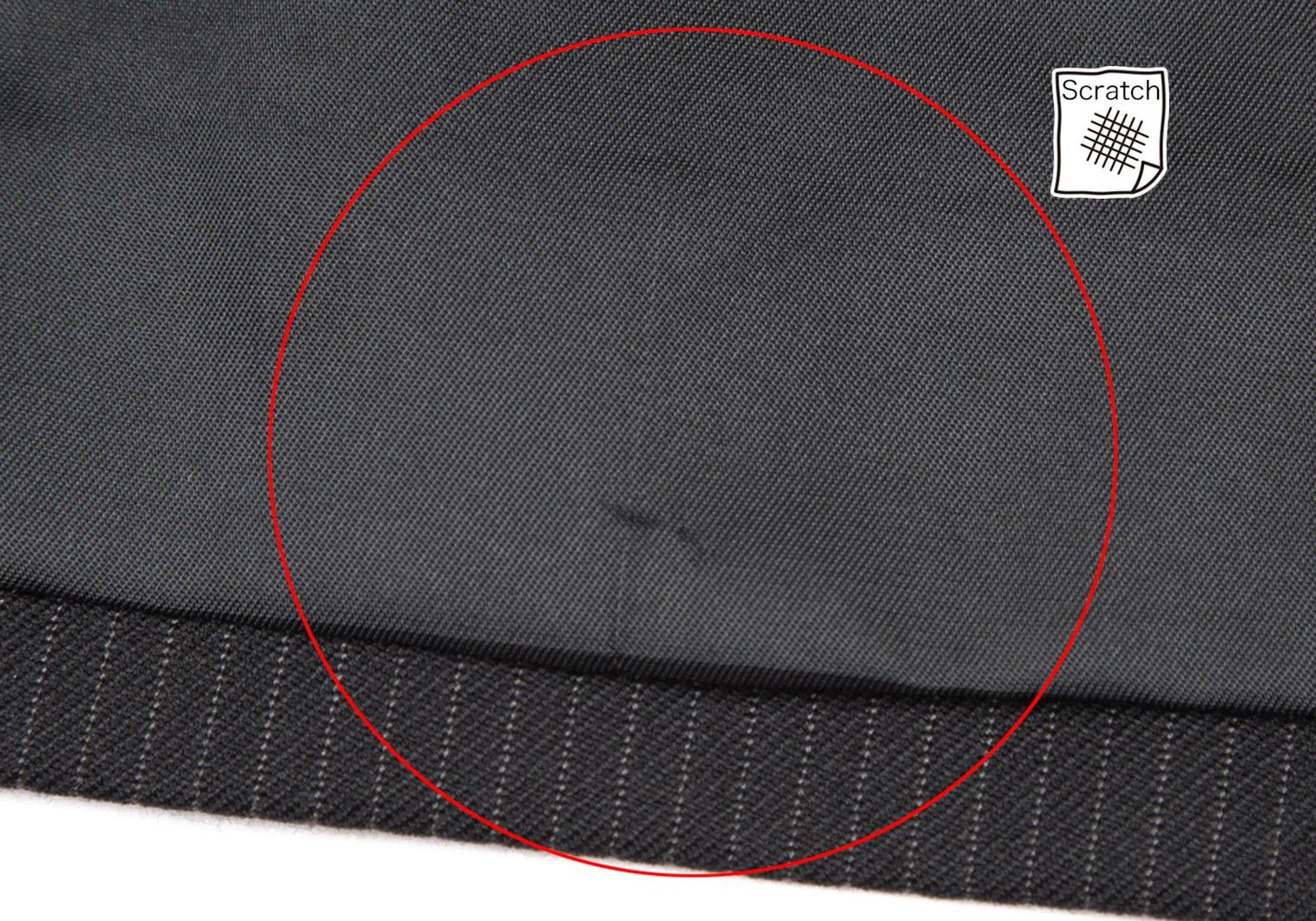 Burberry Wool Pinstripe Suit Set Up in Black, Size 42L Size US XS / EU 42 / 0 - 10 Thumbnail