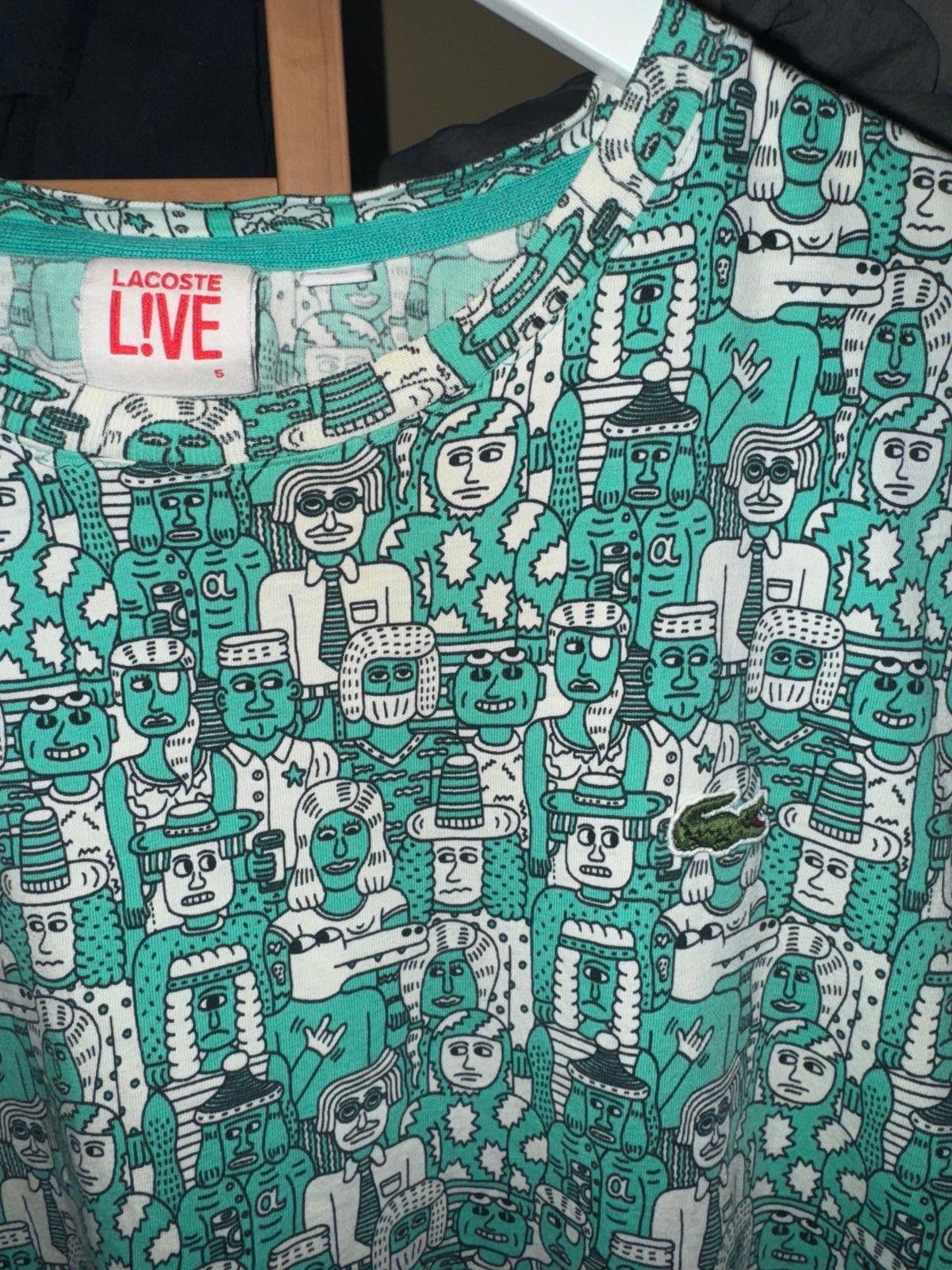 Lacoste Lacoste Live x Andy Rementer AOP T-Shirt Sz S Rare Like New Size US S / EU 44-46 / 1 - 3 Thumbnail