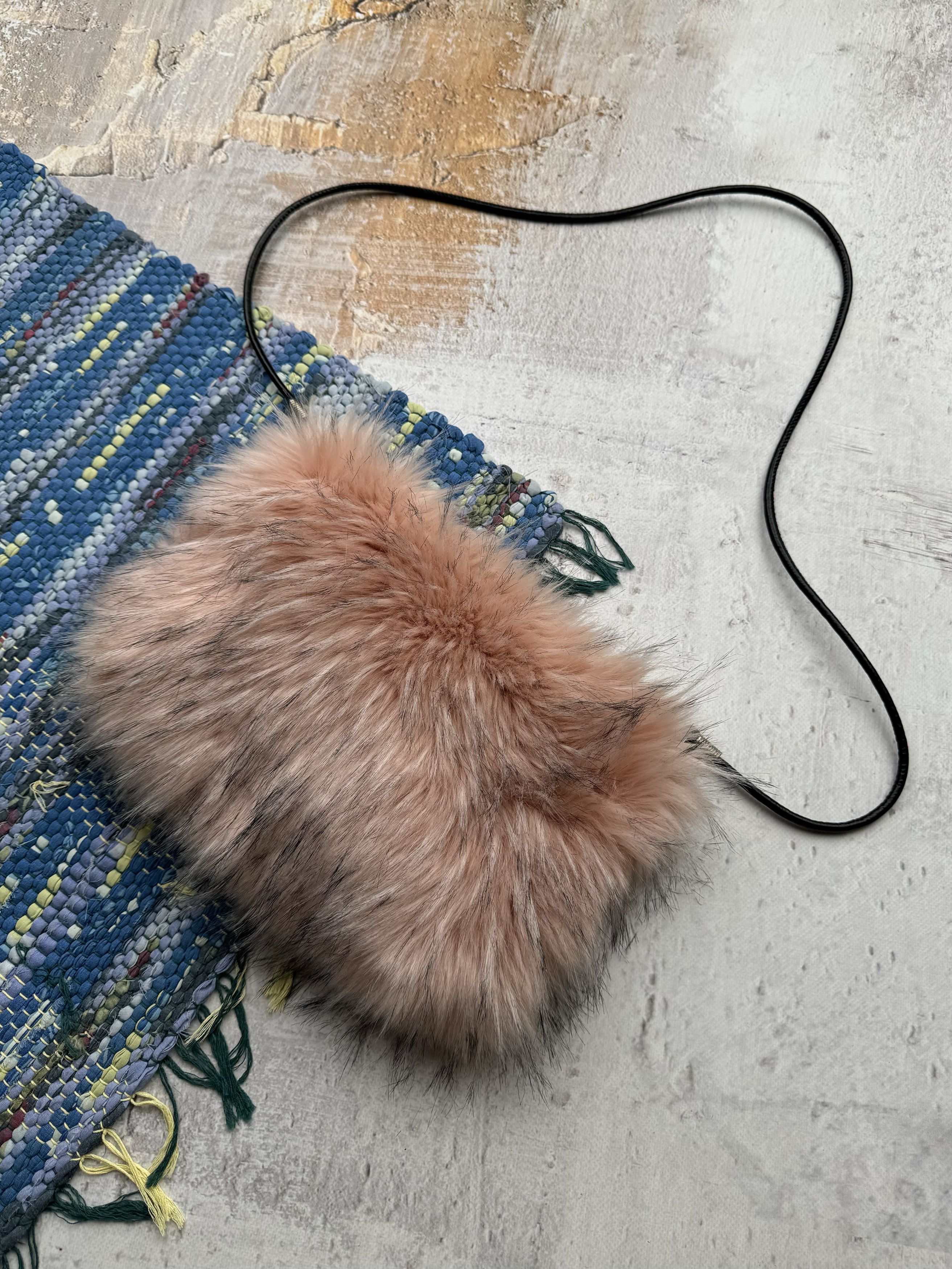 Vintage Vintage Faux Fur Bag A146(234) Size ONE SIZE - 1 Thumbnail