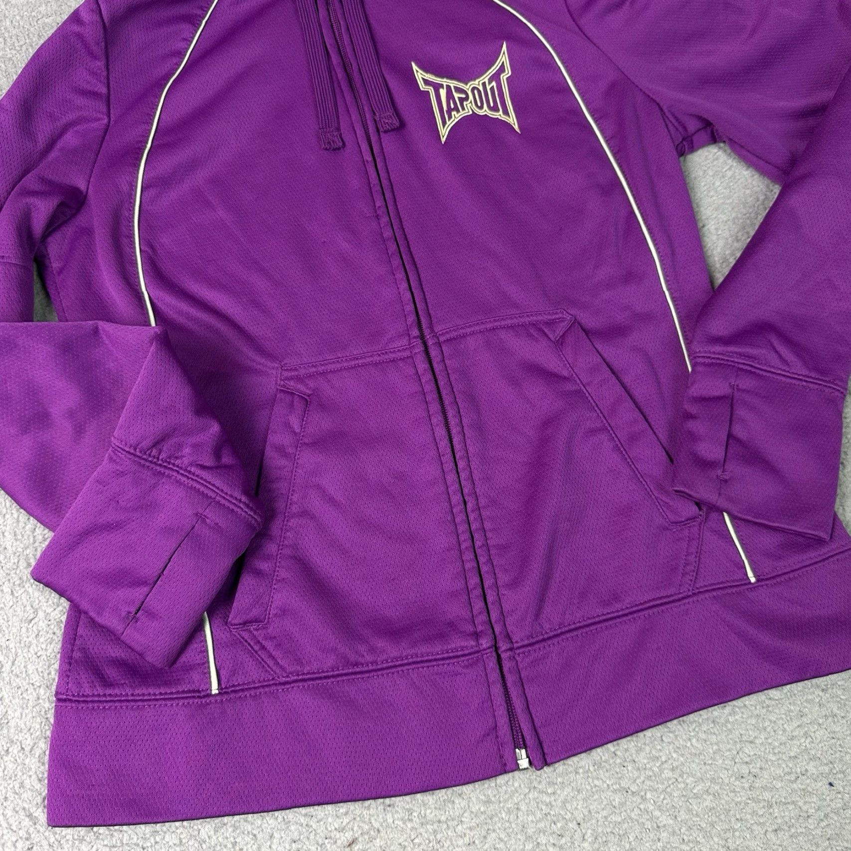 Tapout Tapout Sweatshirt Adult S Purple Full Zip Up Hoodie Jacket Mens Athletic Regular Size S Size US S / EU 44-46 / 1 - 4 Thumbnail