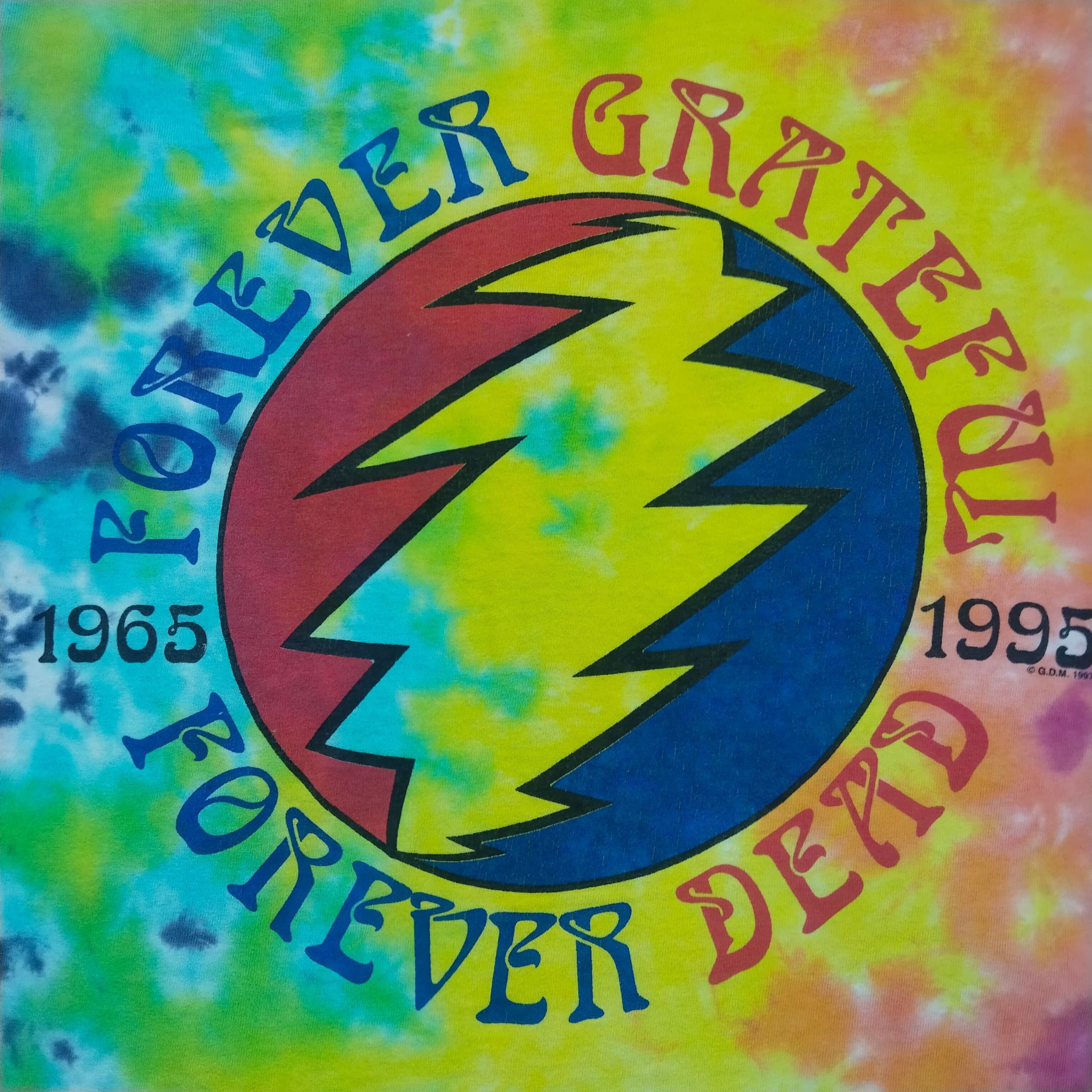 Band Tees VINTAGE 1997 GRATEFUL DEAD TIE DYE T SHIRT Size US M / EU 48-50 / 2 - 4 Thumbnail
