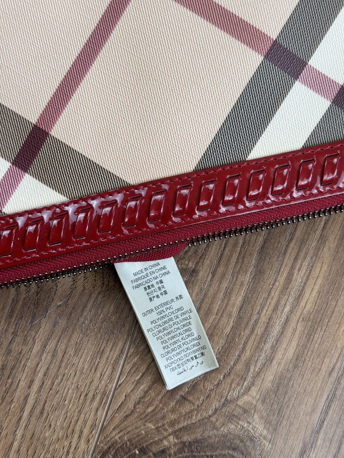 Burberry Beautiful leather bag Burberry Nova Check original item Size ONE SIZE - 3 Thumbnail