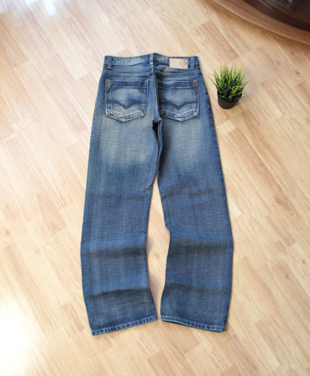 Diesel 🔥 Rare Diesel Washed Faded Denim Y2K Baggy Pants Japan Jeans Size US 32 / EU 48 - 1 Thumbnail