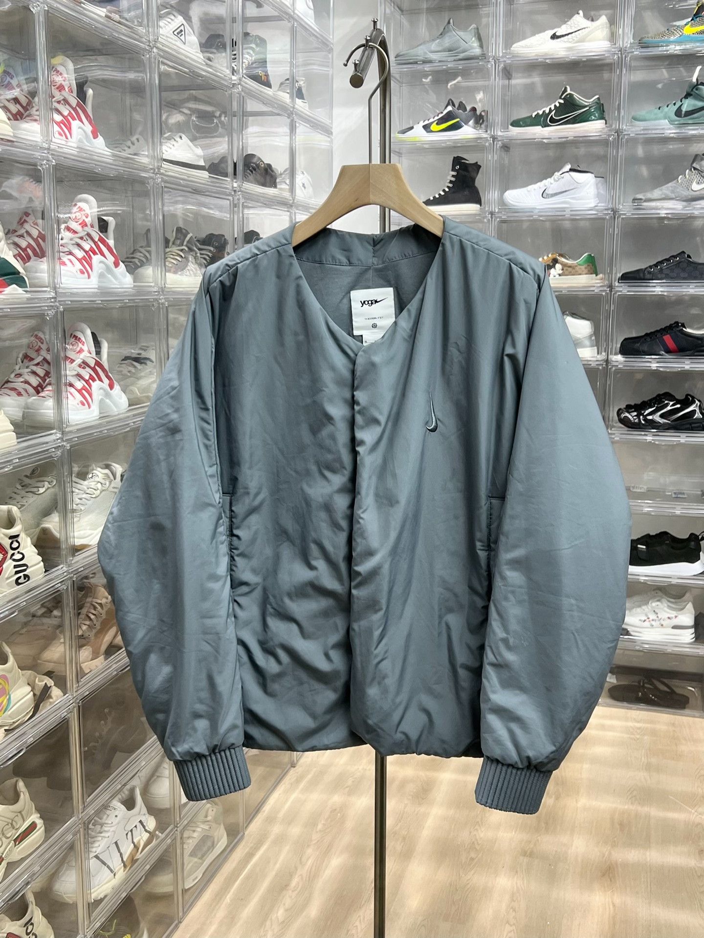 Nike Nike Retro Cotton Blue Light Jacket xl Men Size US XL / EU 56 / 4 - 1 Thumbnail