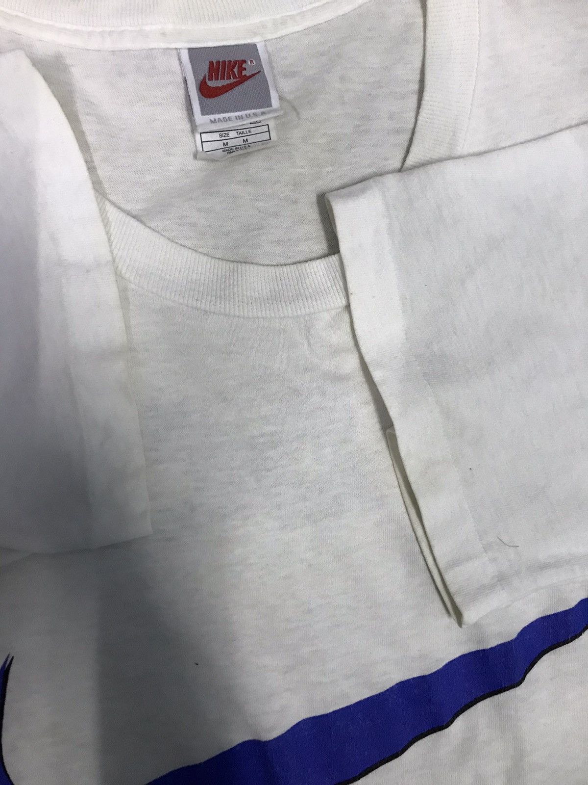 If Six Was Nine × Nike × Vintage 💥Nike💥 Streetwear Nike Swoosh Grey Tag 🌻 Size US L / EU 52-54 / 3 - 3 Thumbnail