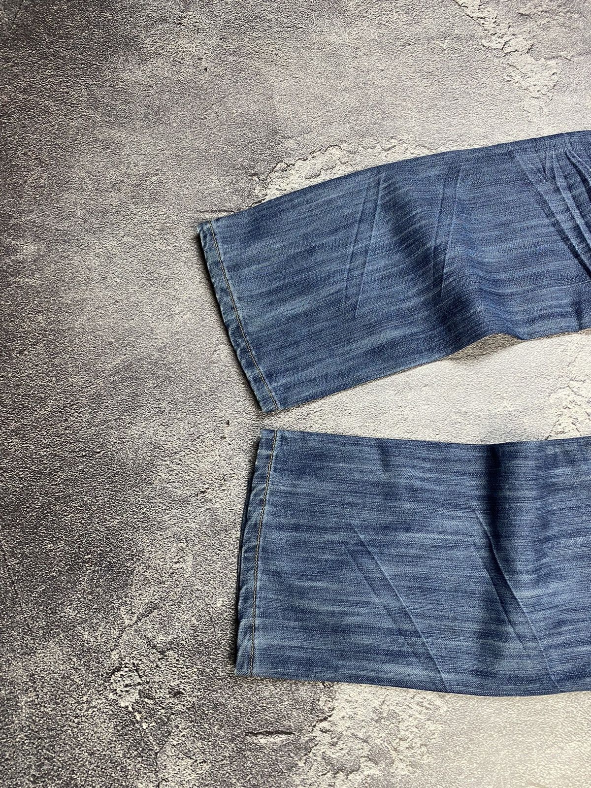 If Six Was Nine Y2K Crazy Blue Washed If Six Was Nine 2000s Jeans Size US 28 / EU 44 - 4 Thumbnail