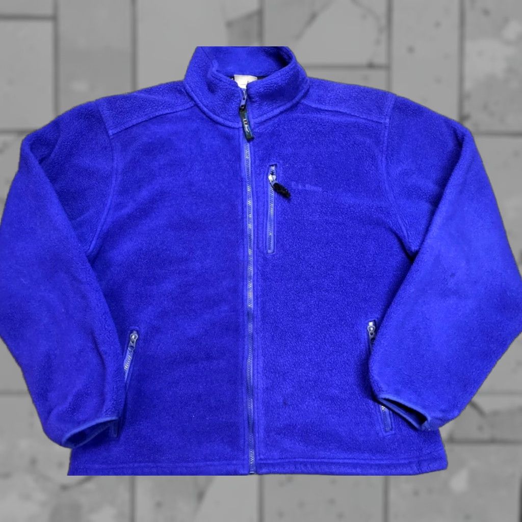 Vintage VINTAGE LL Bean Jacket Men L Blue Zip Up Pockets Fleece Logo Coat USA Made Boxy 90s Site: House of 620 Size US L / EU 52-54 / 3 - 1 Thumbnail