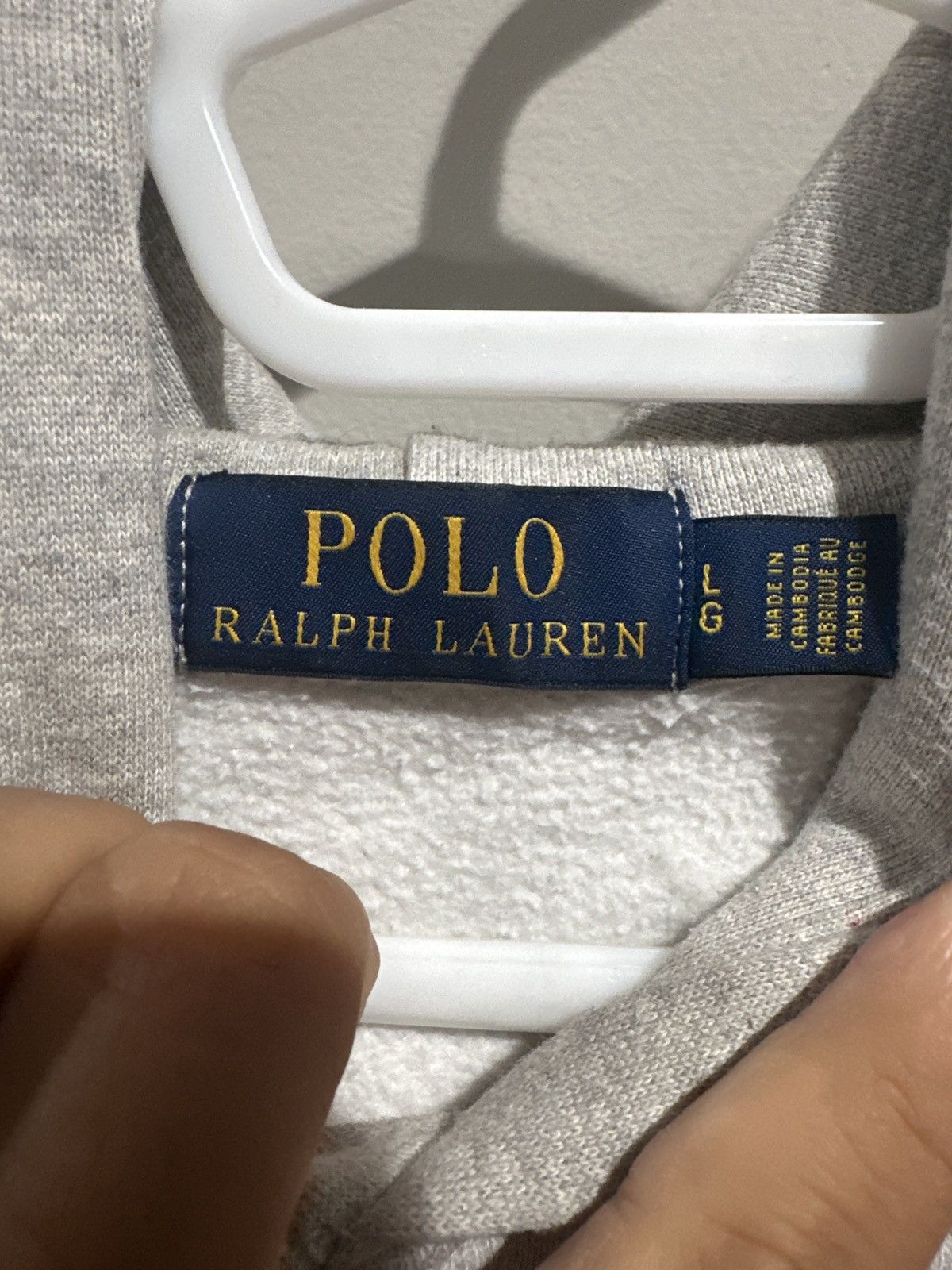 Polo Ralph Lauren Polo Lauren Fleece Pullover Hoodie Size US L / EU 52-54 / 3 - 4 Thumbnail