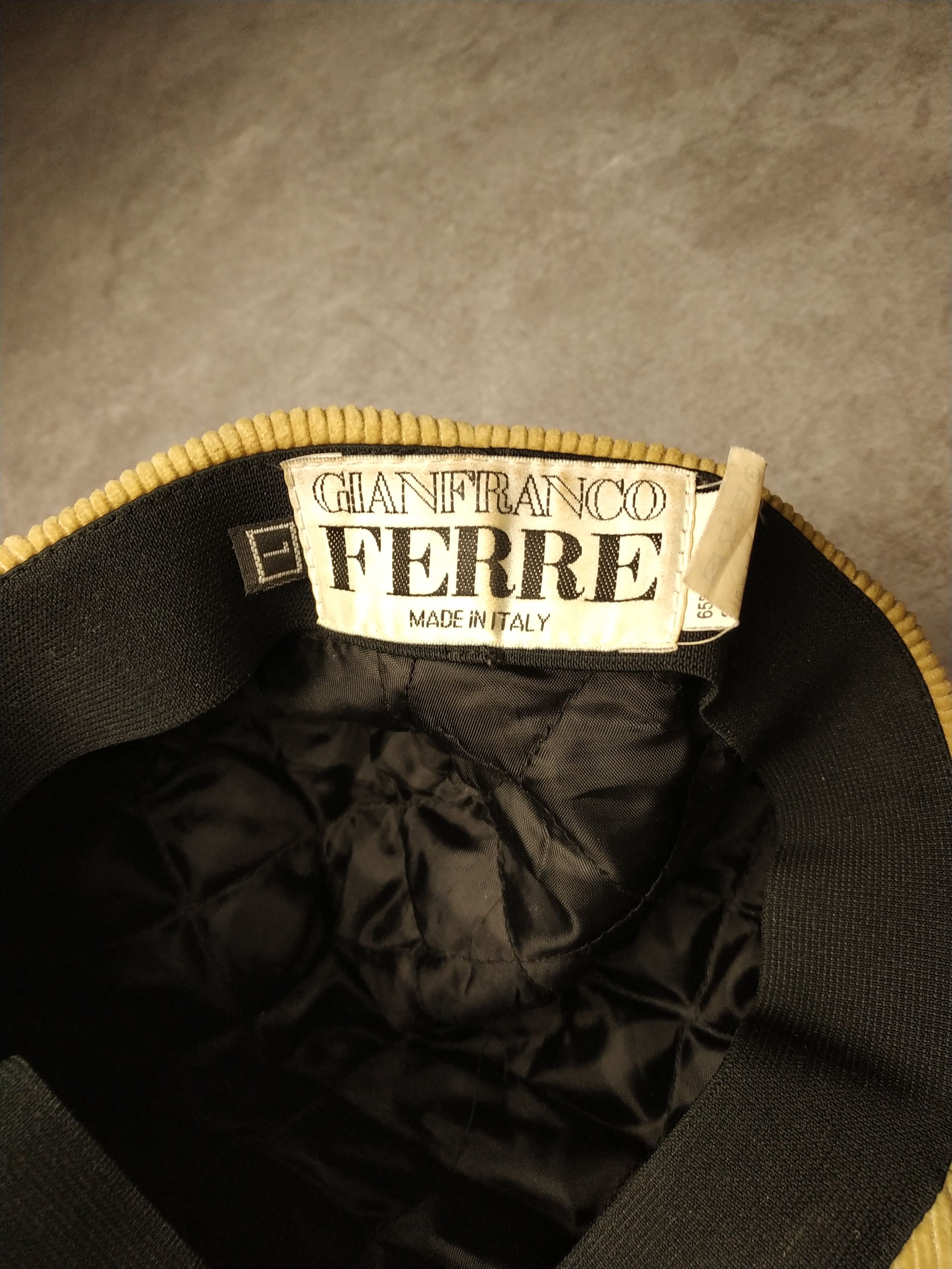 Gianfranco Ferre Gianfranco Ferre vintage newsboy cap cashmere wool hat Size ONE SIZE - 9 Thumbnail