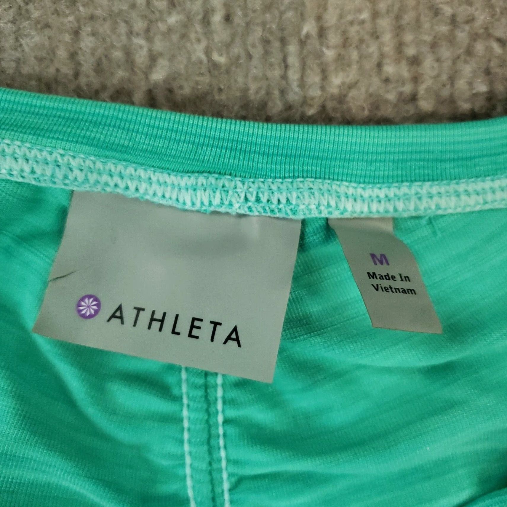Athleta Athleta Womens Green Long Sleeve 1/4 Zip Pullover Sweatshirt Medium Size M / US 6-8 / IT 42-44 - 5 Thumbnail