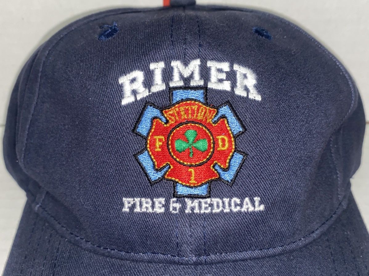 Other RIMER fire & medical FD department hat cap North Carolina US Size ONE SIZE - 2 Thumbnail