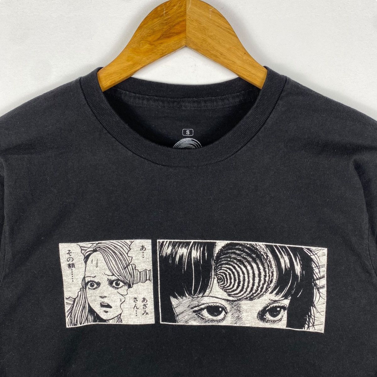 Anime × Japanese Brand Junji Ito Collection UZUMAKI Japanese Horror Anime Manga Tee Size US S / EU 44-46 / 1 - 5 Thumbnail