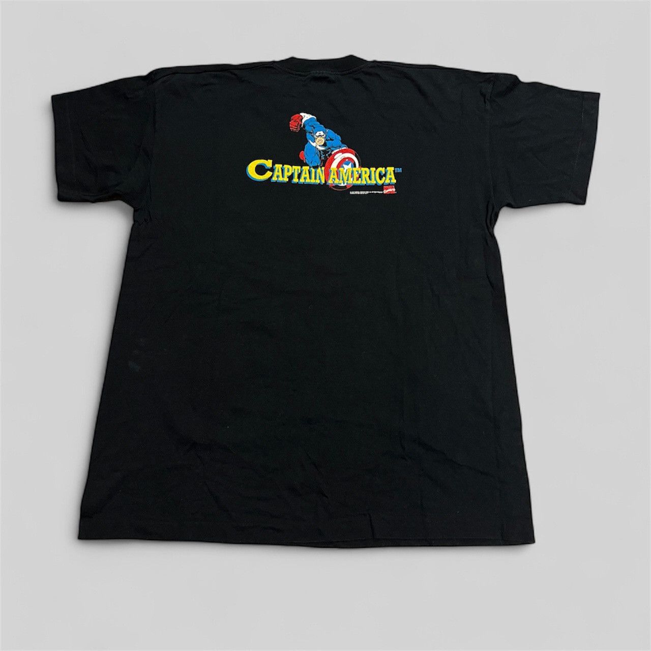 Vintage Captain America Marvel Comics 1997 Vintage T Shirt tg XL Size US XL / EU 56 / 4 - 2 Thumbnail