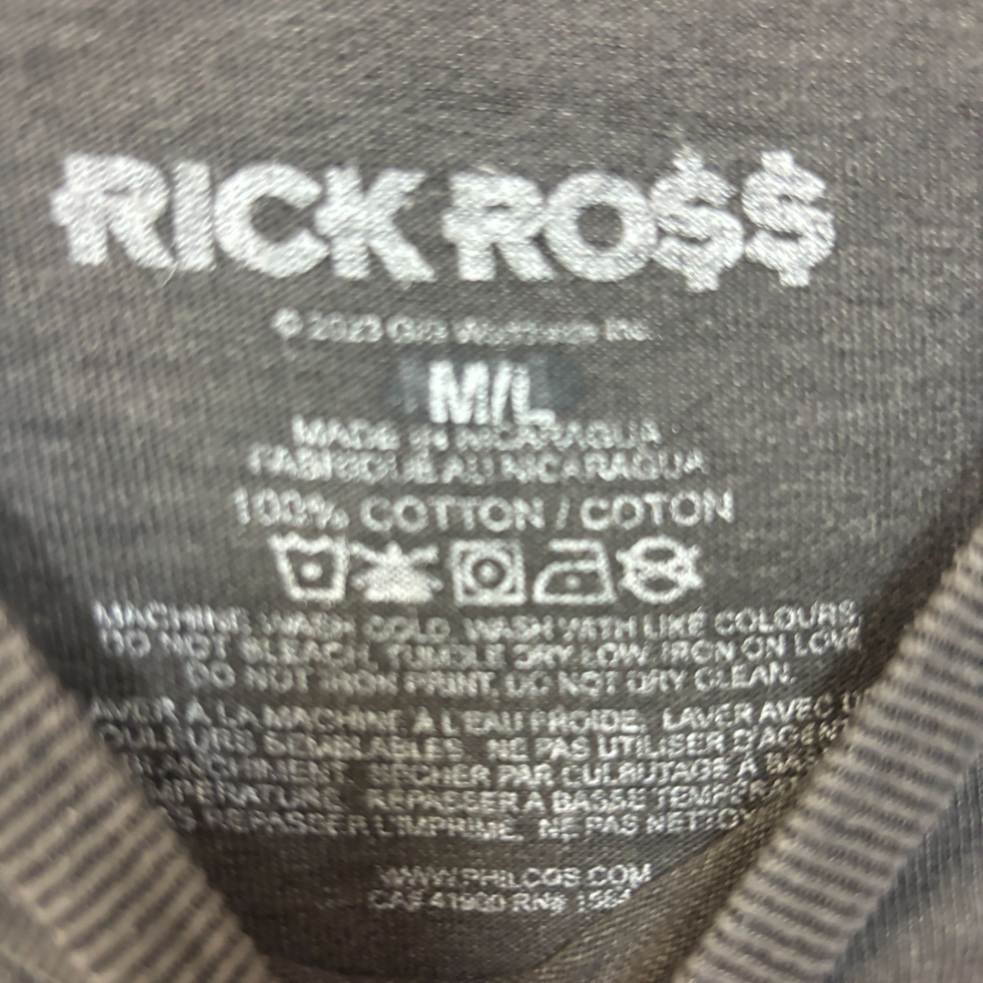Rap Tees Rick Ross The Boss 90's style collage Rap Tshirt size large Size US L / EU 52-54 / 3 - 4 Thumbnail