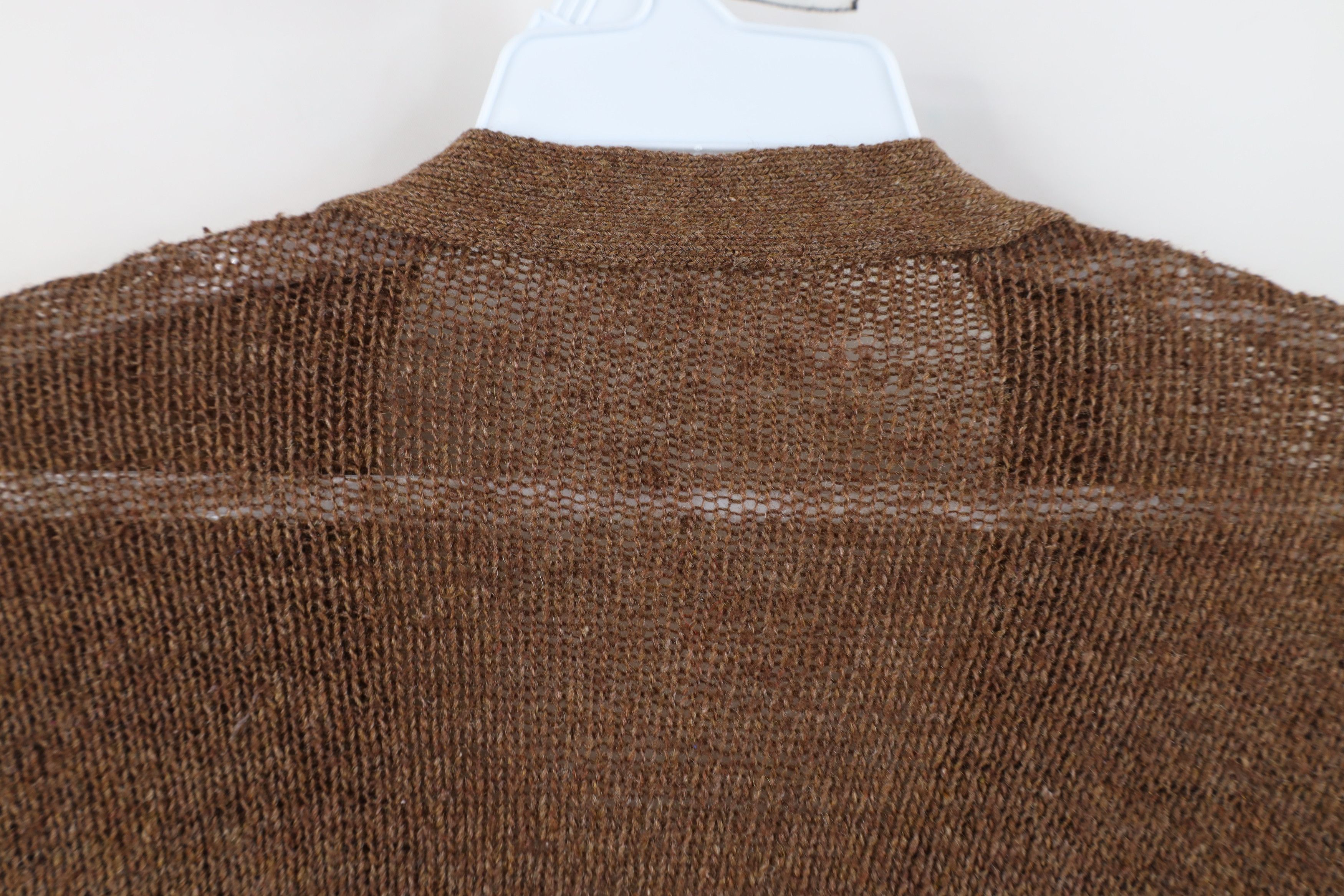 Vintage Vintage 50s 60s Streetwear Shetland Knit Cardigan Sweater Size US L / EU 52-54 / 3 - 9 Thumbnail