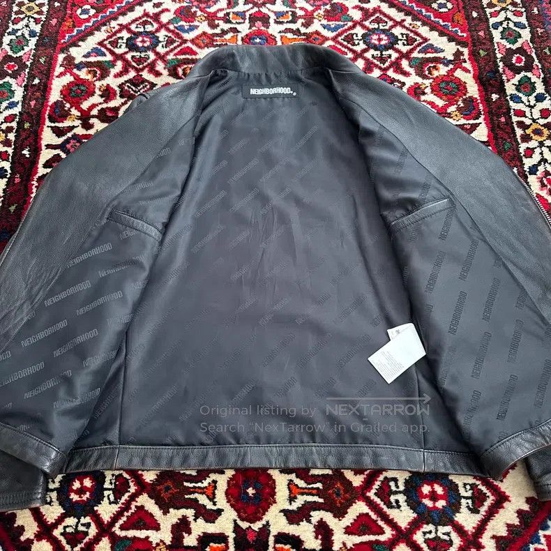 Neighborhood Neighborhood Motorcycle Leather Jacket Size US M / EU 48-50 / 2 - 4 Thumbnail