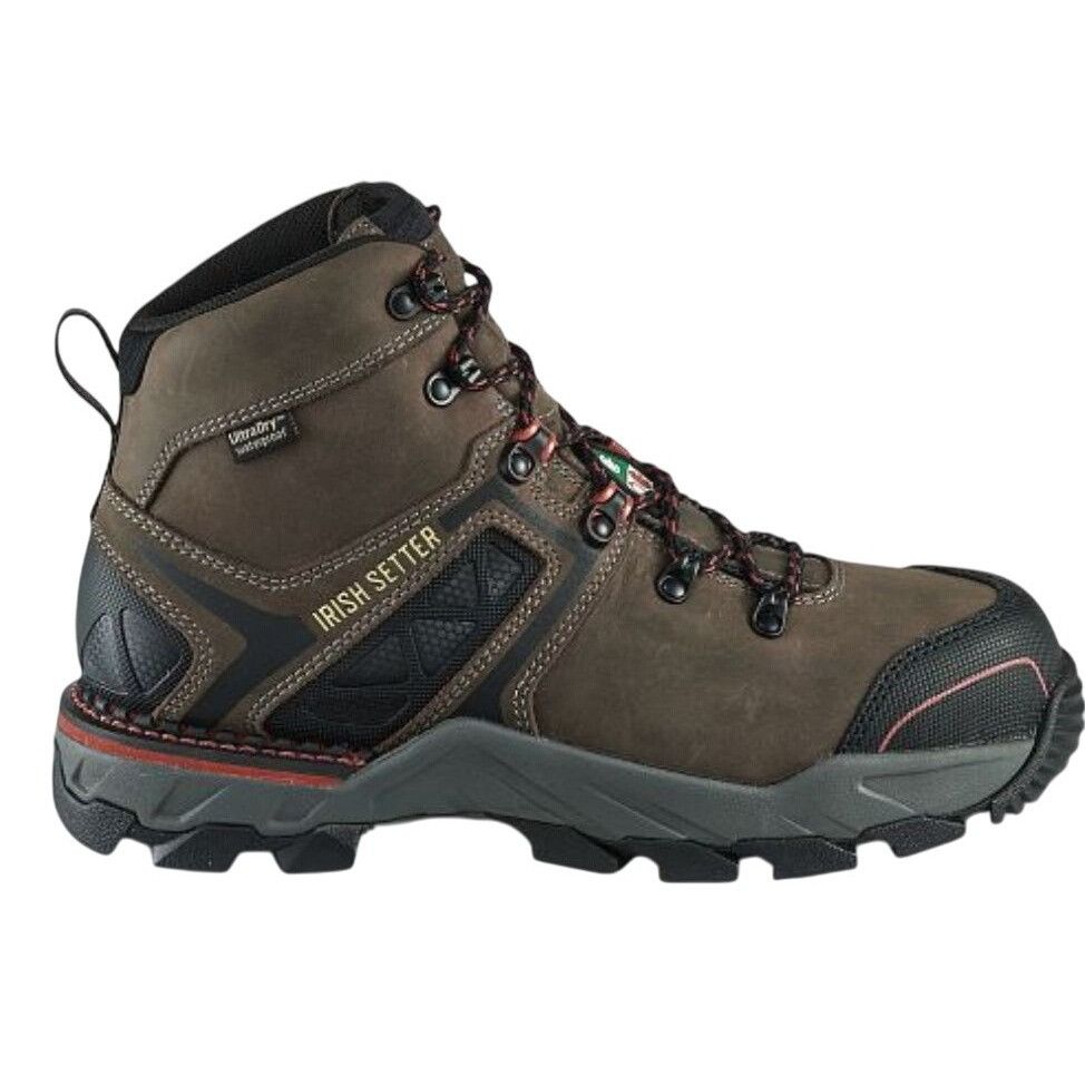 Red Wing Irish Setter 83602 Crosby Waterproof Leather CSA Safety Toe Size US 9.5 / EU 42-43 - 2 Thumbnail