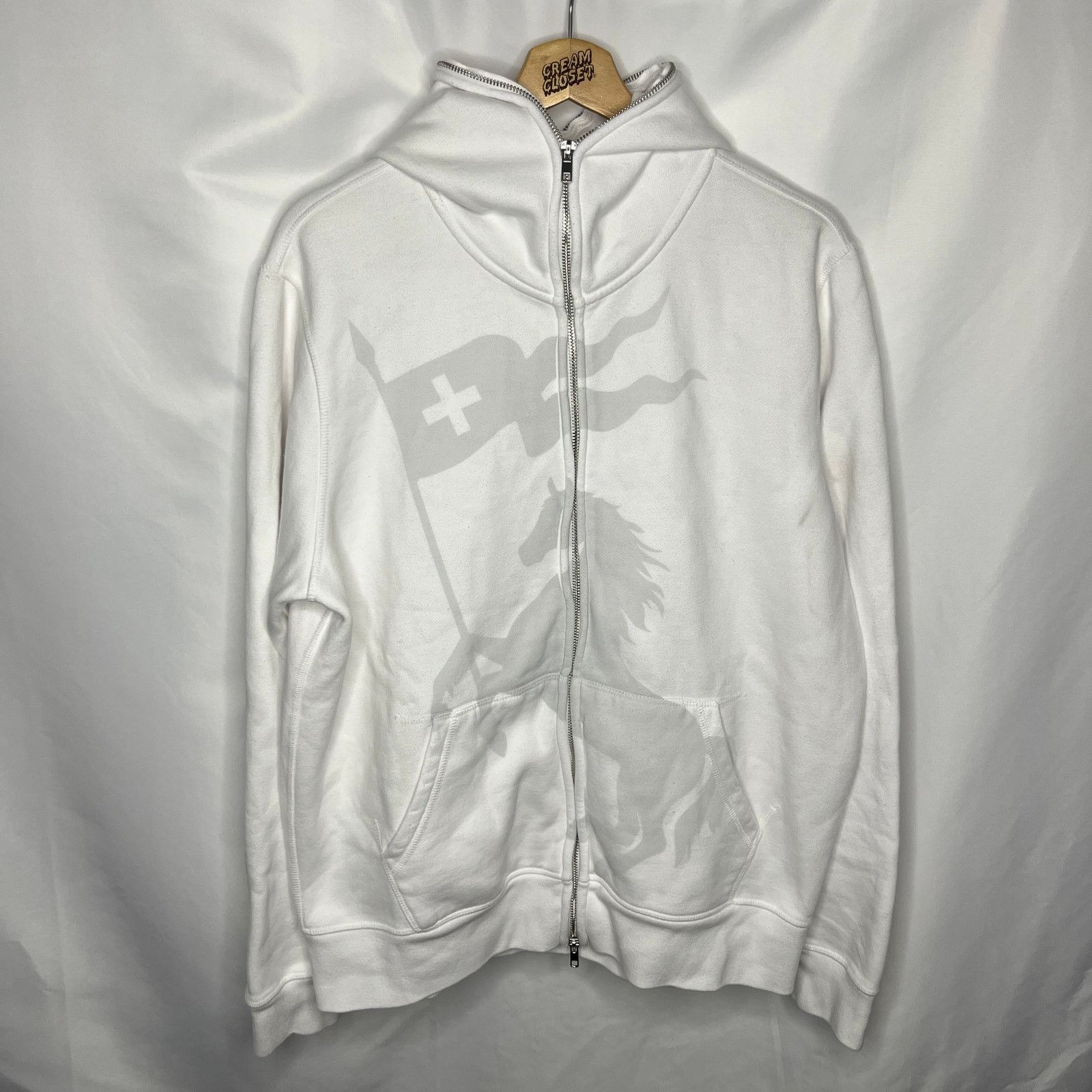 2hollis <2 2 hollis Boy Star Horse Flag Tour Merch Full Zip