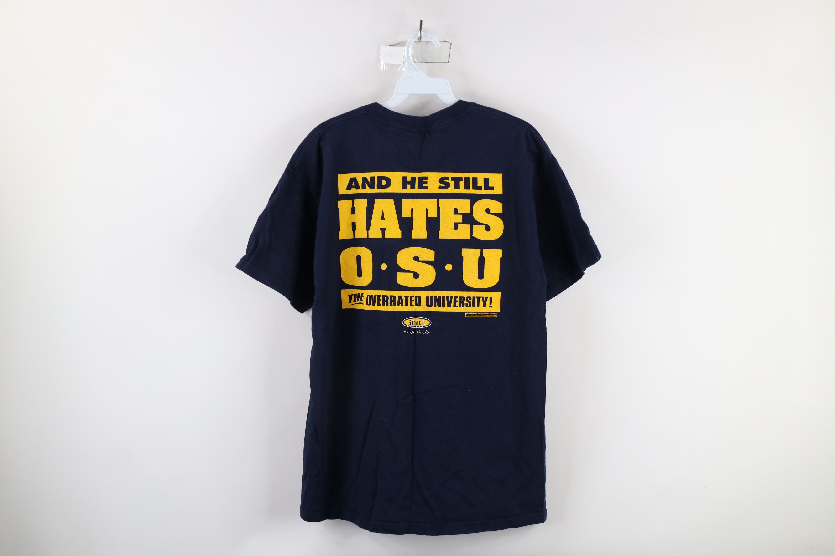 Vintage Vintage Looking Down University of Michigan Football T-Shirt Size US M / EU 48-50 / 2 - 11 Thumbnail
