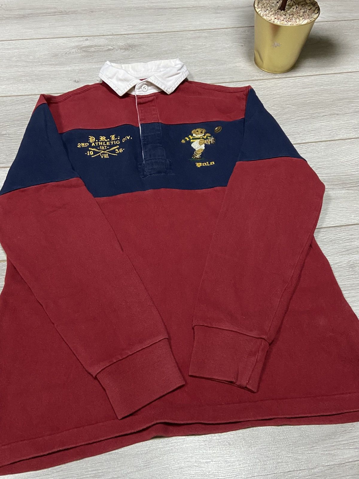 Polo Ralph Lauren Polo Ralph Lauren Bear football Size US S / EU 44-46 / 1 - 6 Thumbnail
