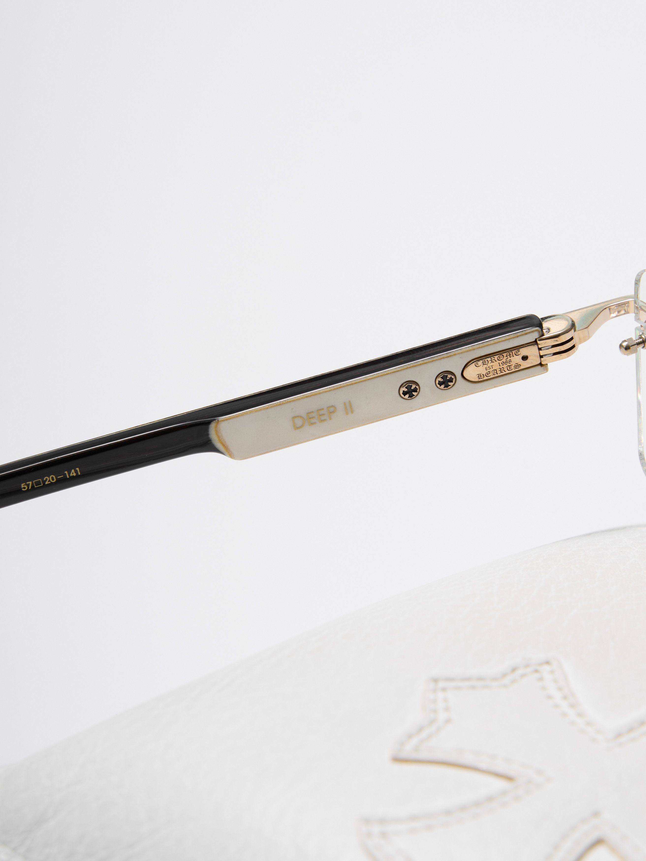 Chrome Hearts Chrome Hearts Deep II GP-WEPV White Ebony Piano Varnish Size ONE SIZE - 7 Thumbnail