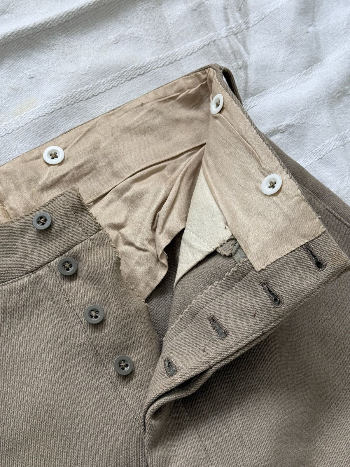 Vintage Antique 1940s „Pykehley” British Riding Breeches Pants Size US 35 - 10 Thumbnail