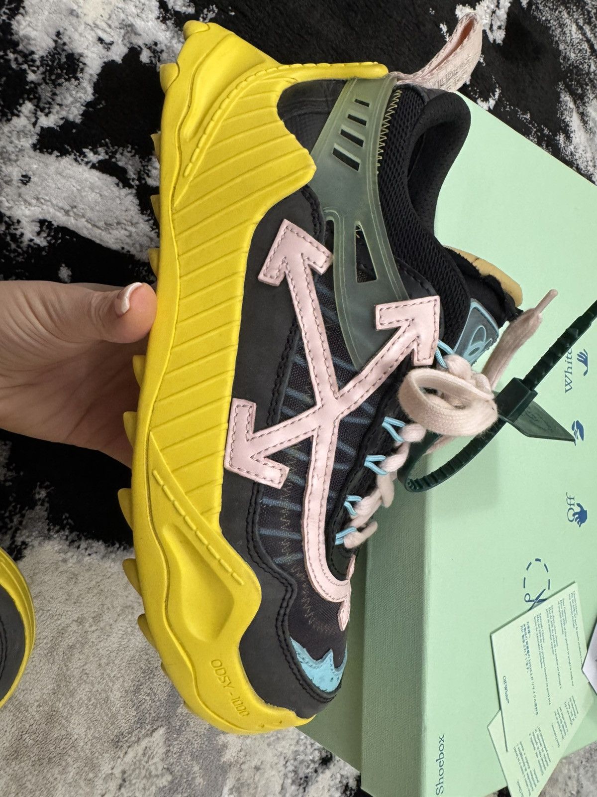 Off-White Odsy 1000 low-top sneakers Size US 8 / IT 38 - 4 Thumbnail
