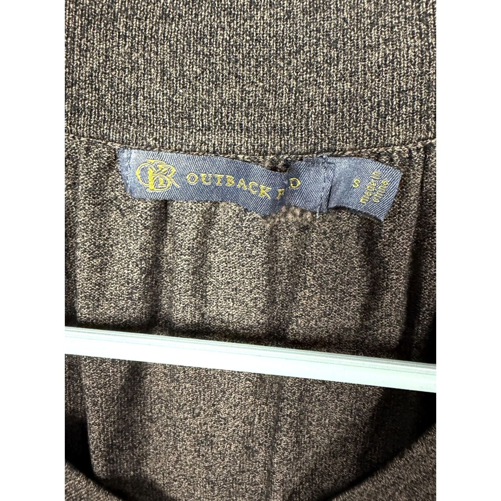 Vintage VINTAGE 90s Outback Red Sweater Women S Pullover Knit Viscose Nylon Brown Scoop Neck 3/4 Sleeve Regular Casual Workwear Size S / US 4 / IT 40 - 5 Thumbnail