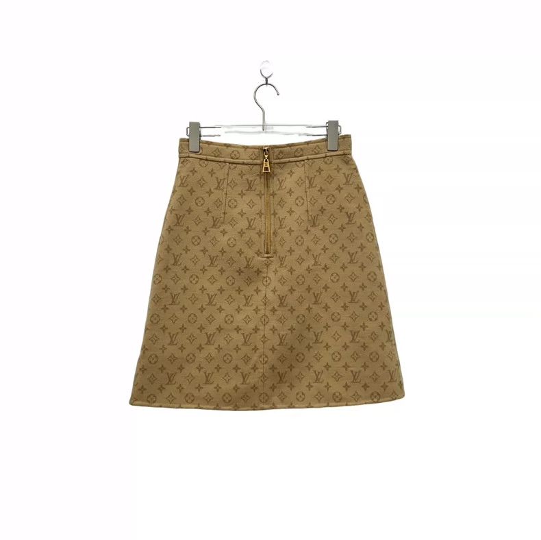 Louis Vuitton Louis Vuitton Full print woolen skirt Size 37" - 7 Thumbnail