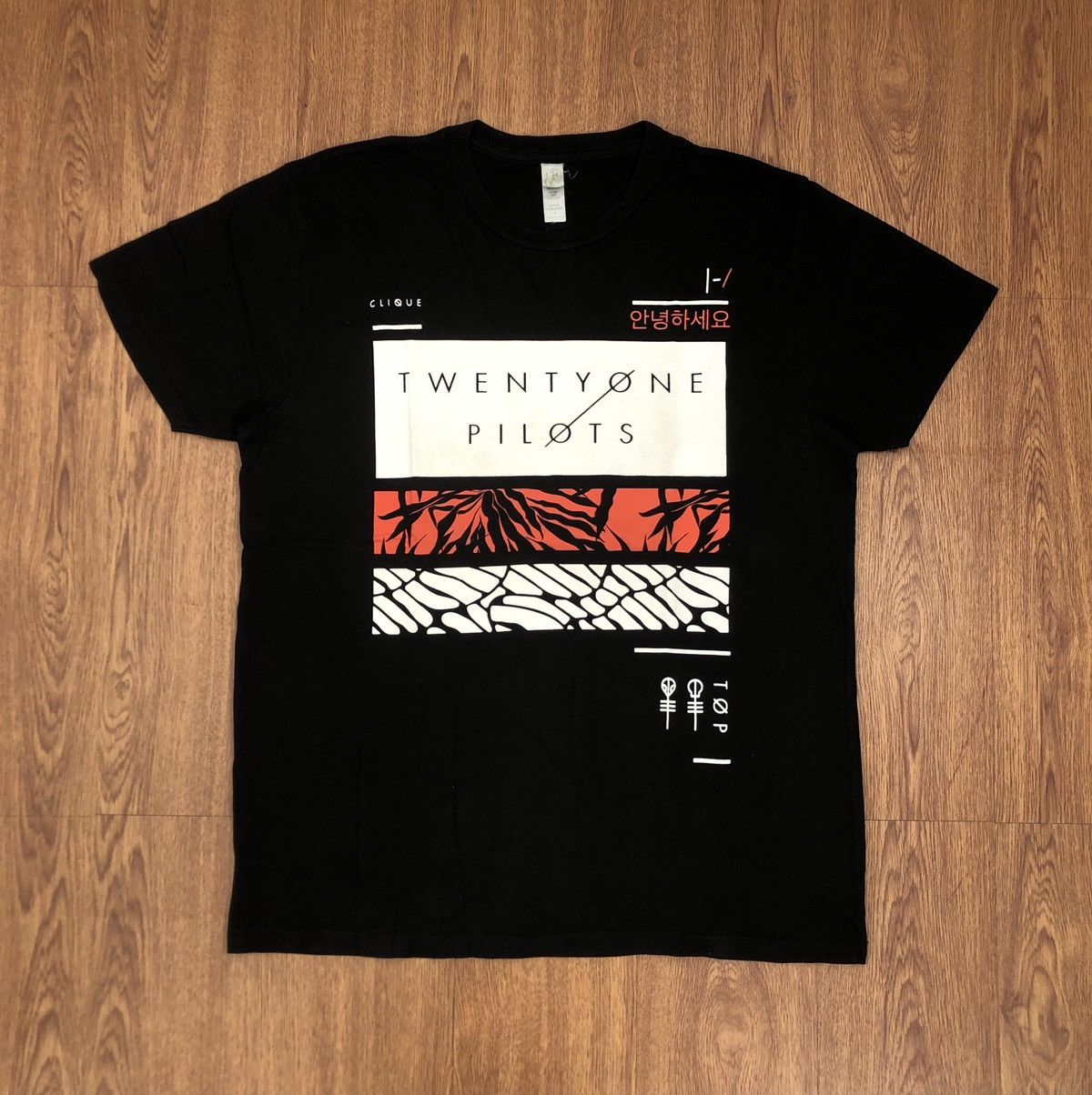 Band Tees × Vintage Twenty one pilots Clique official t-shirt Size US L / EU 52-54 / 3 - 1 Thumbnail