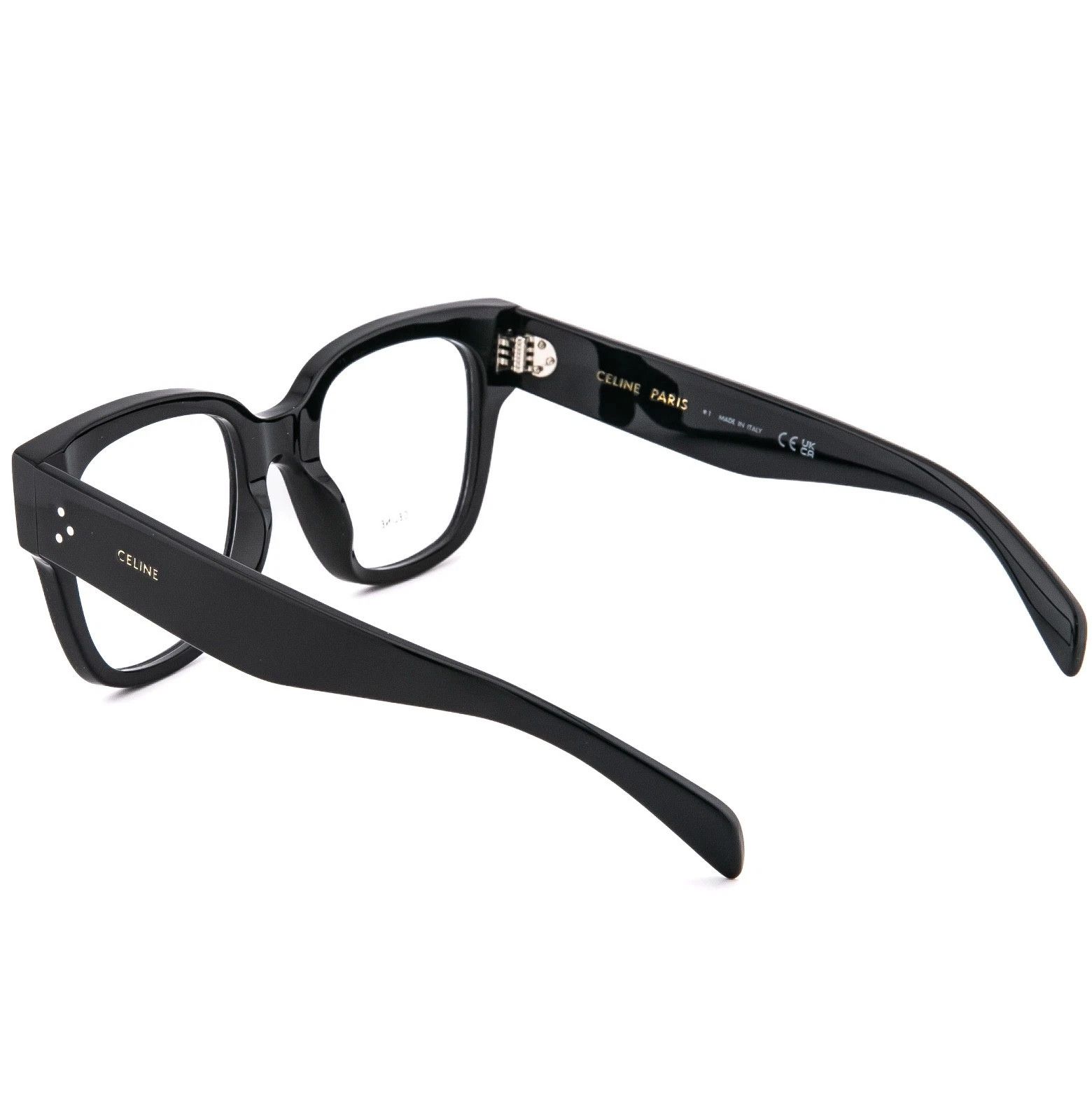 Celine CELINE 50066 BOLD 3 Dots Black Optical Eyeglass CL50066I 001 Size ONE SIZE - 4 Thumbnail