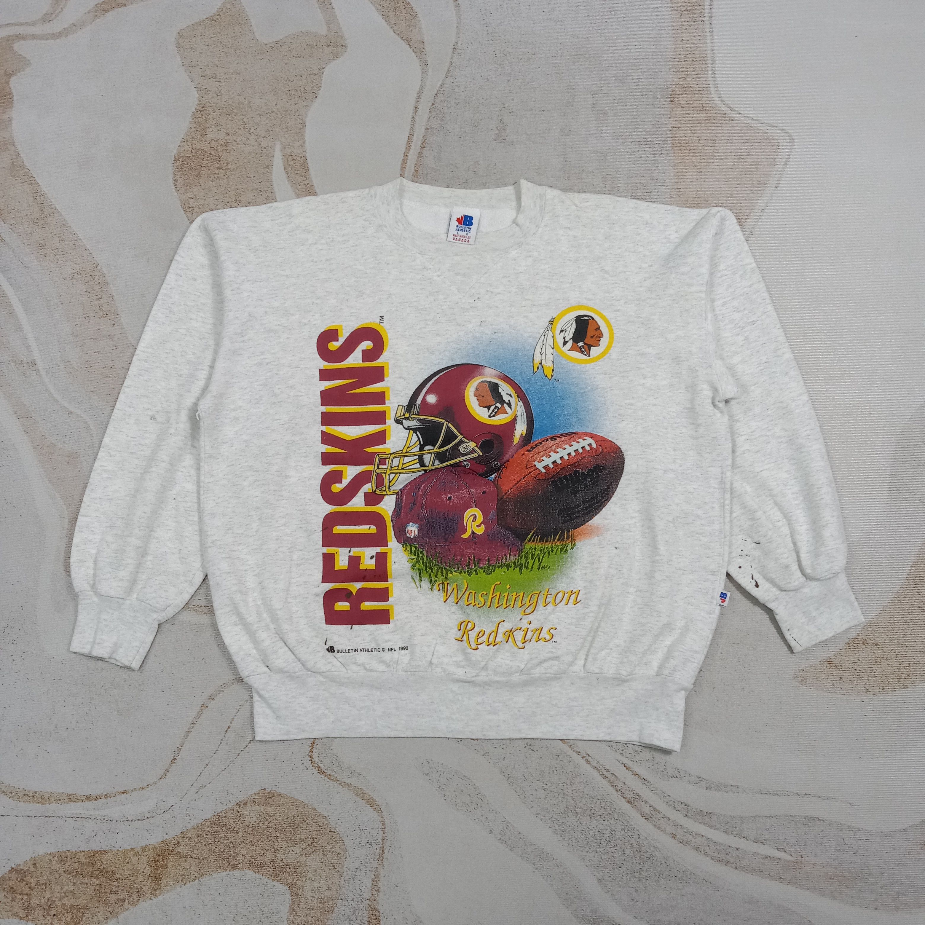 NFL Washington Redskins Football Team Sweatshirt C273N11 Size US L / EU 52-54 / 3 - 1 Thumbnail