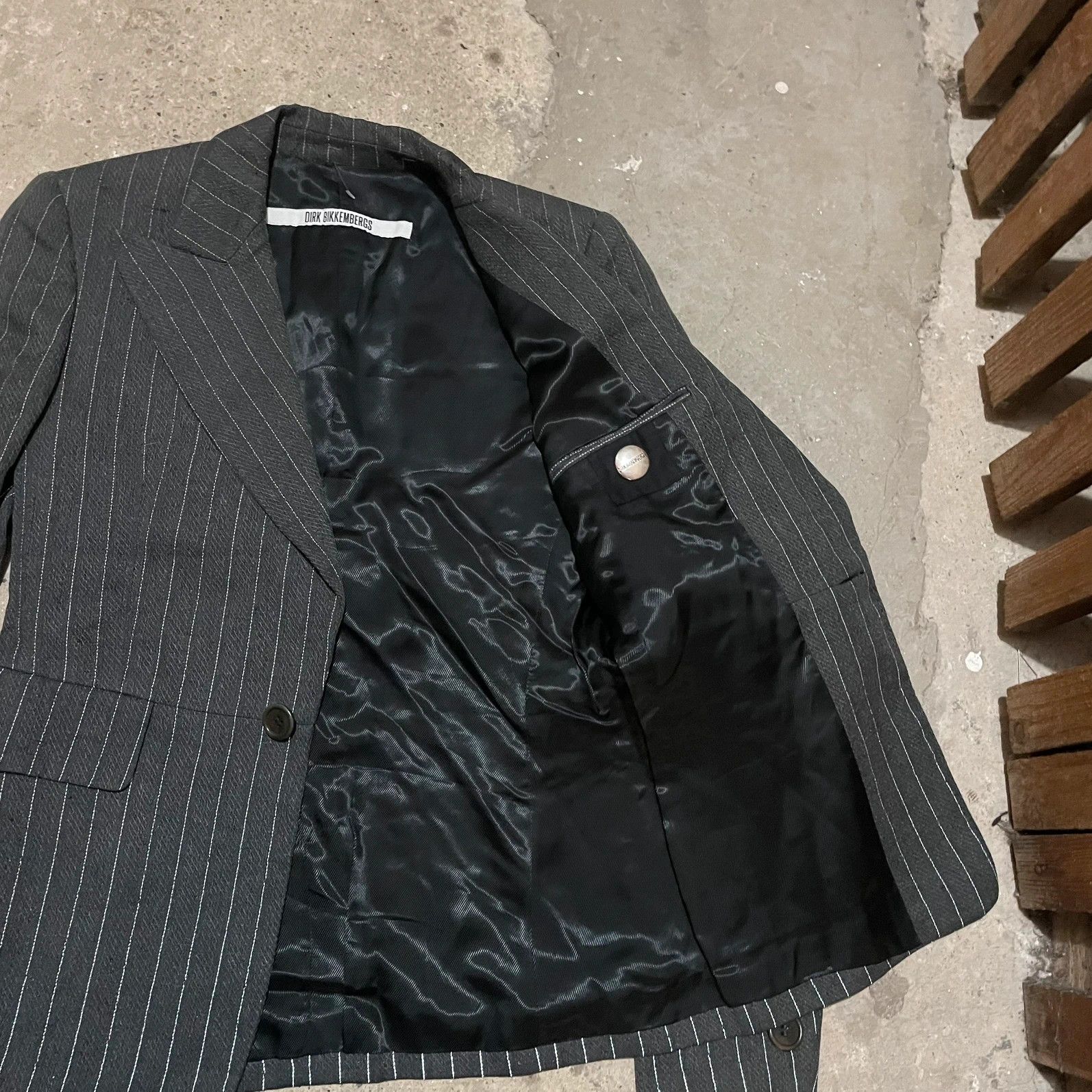 Dirk Bikkembergs Vintage dirk bikkemberg reflective avant garde blazer Size S / US 4 / IT 40 - 9 Thumbnail