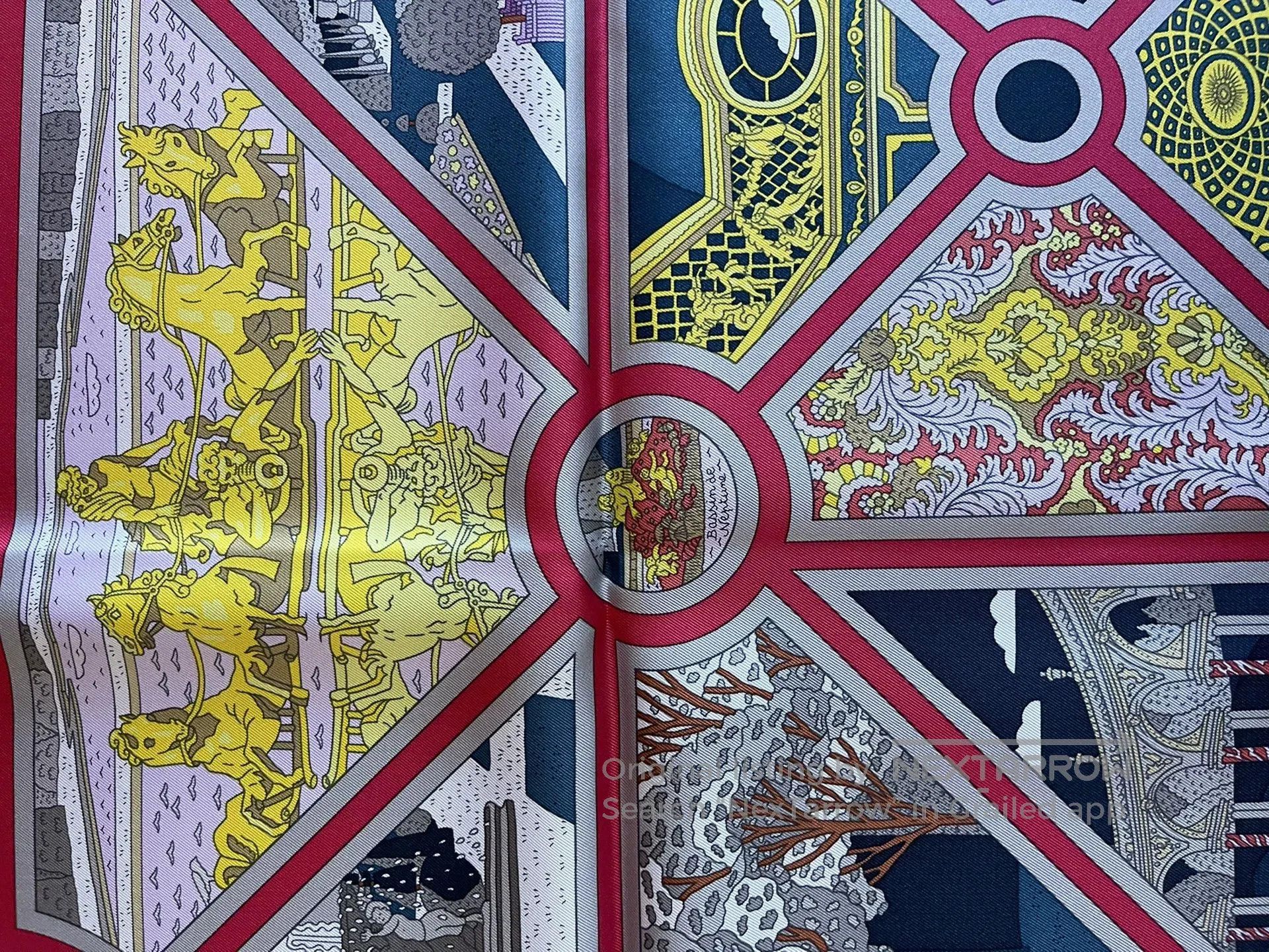 Hermes Hermès Silk Scarf 90x90 Versailles. Size ONE SIZE - 3 Thumbnail