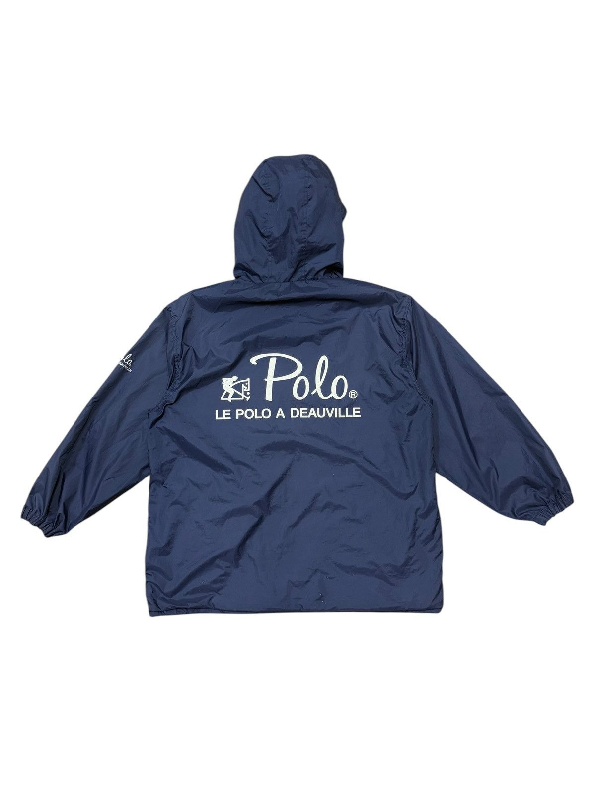 Japanese Brand Polo Le Polo A Deauville Double Breaster Windbreaker Jacket Size US L / EU 52-54 / 3 - 1 Thumbnail