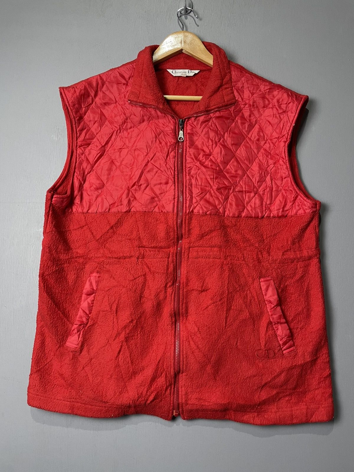 Christian Dior Monsieur CHRISTIAN DIOR SPORT Fleece Vest Size US M / EU 48-50 / 2 - 1 Thumbnail
