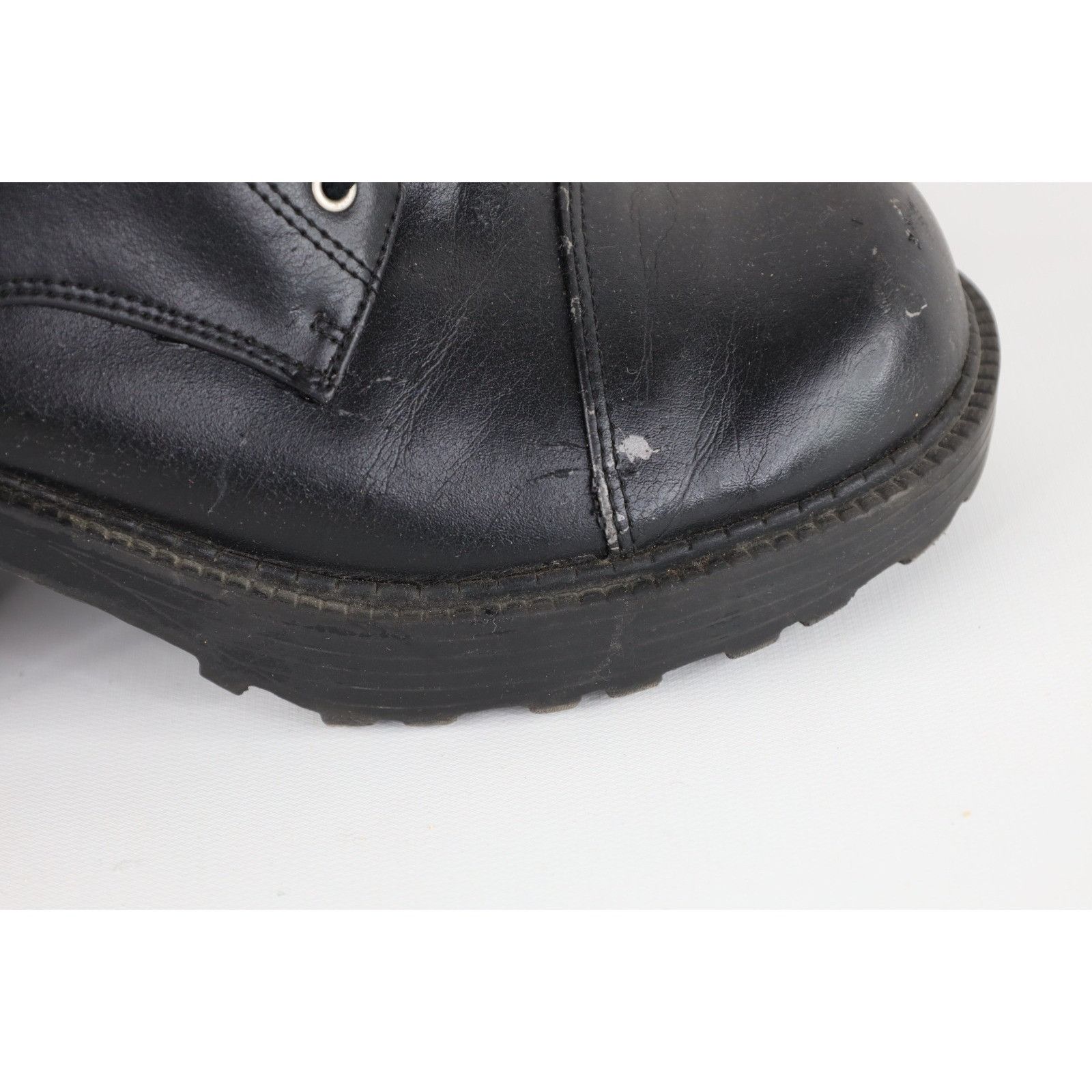 Vintage Vintage 90s Y2K Streetwear Distressed Chunky Heeled Boots Size US 7.5 / IT 37.5 - 6 Thumbnail